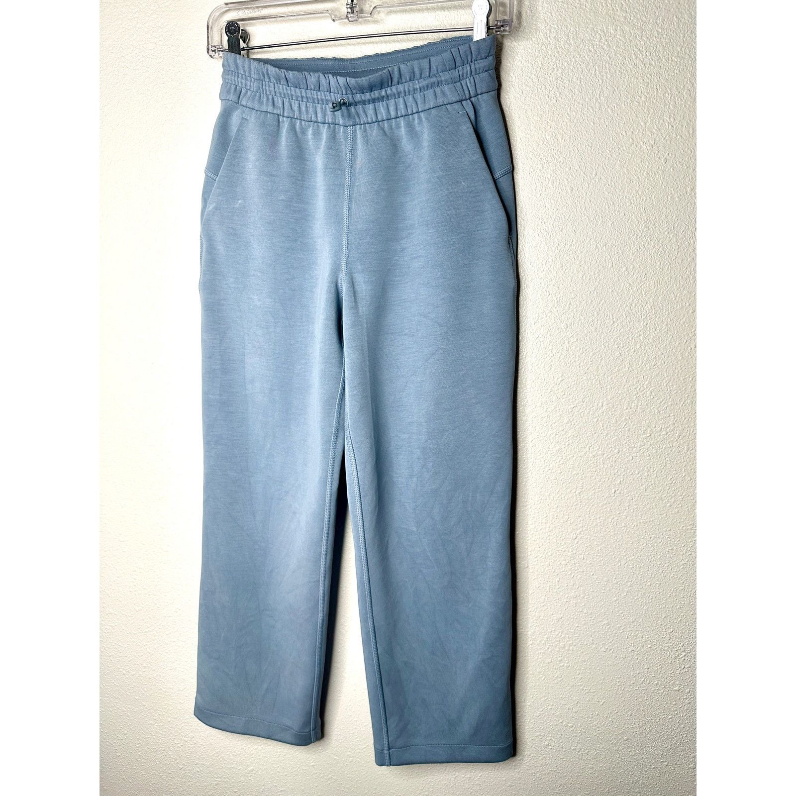Lululemon Lululemon Softstreme Blue High Rise Drawstring Pant Size 2 Size 26" / US 2 / IT 38 - 2 Thumbnail