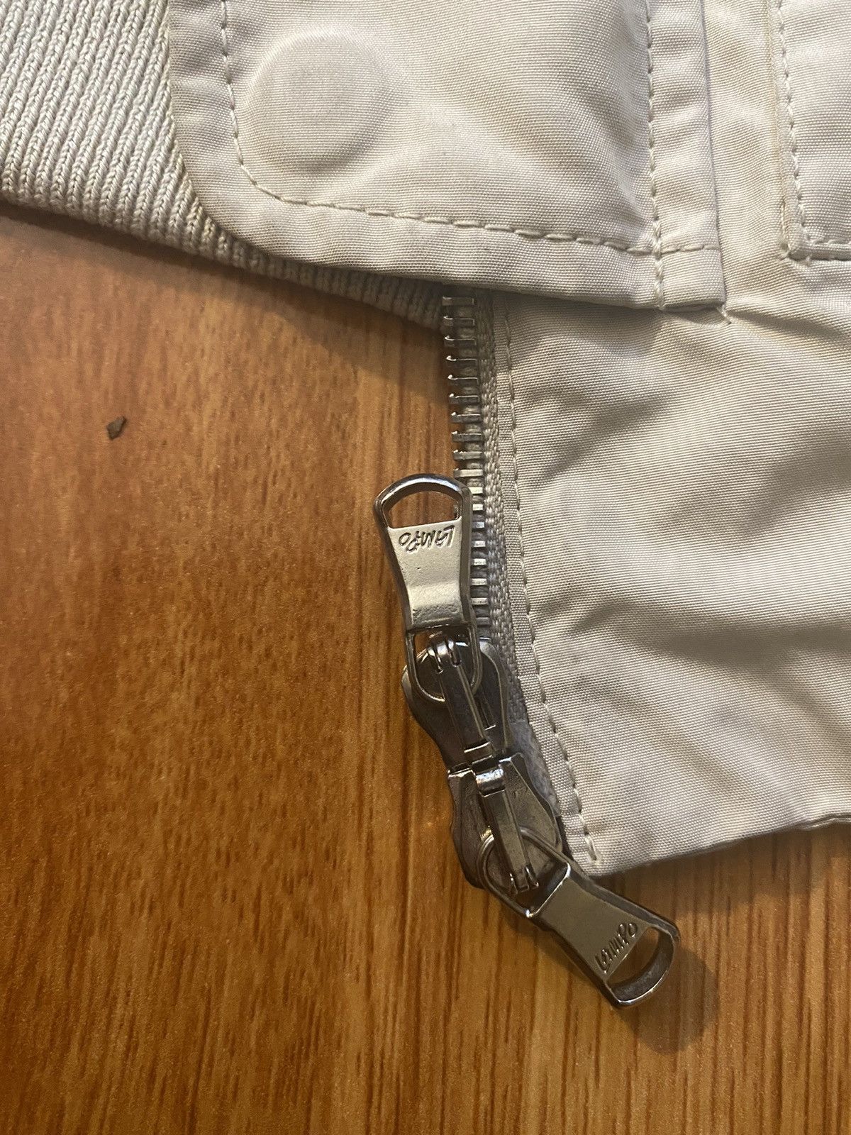 Brunello Cucinelli Brunello Cucinelli Nylon Beige Bomber Size US M / EU 48-50 / 2 - 12 Thumbnail