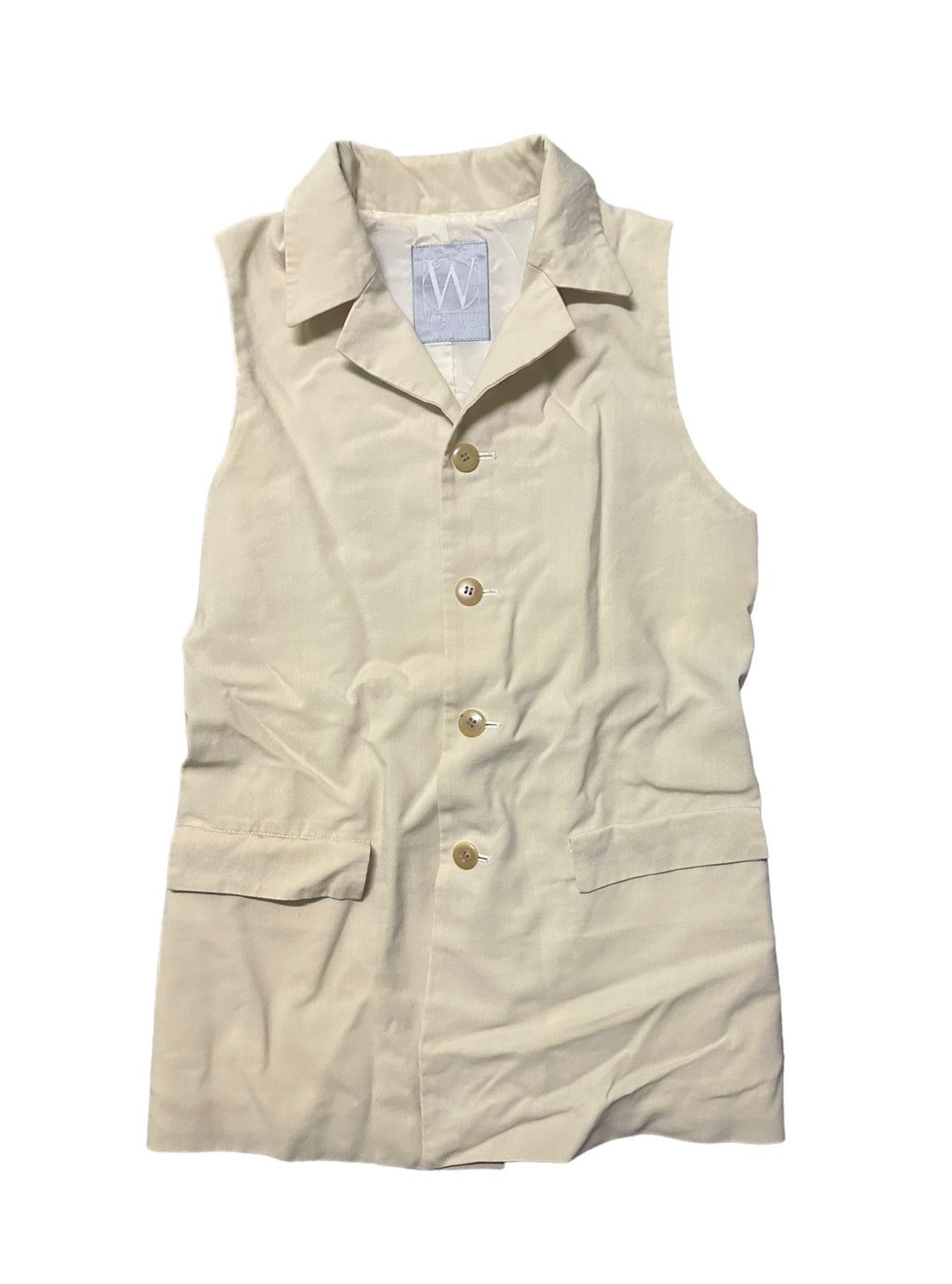 Yohji Yamamoto Workshop Yohji yamamoto jacket sleeveless Size M / US 6-8 / IT 42-44 - 1 Thumbnail