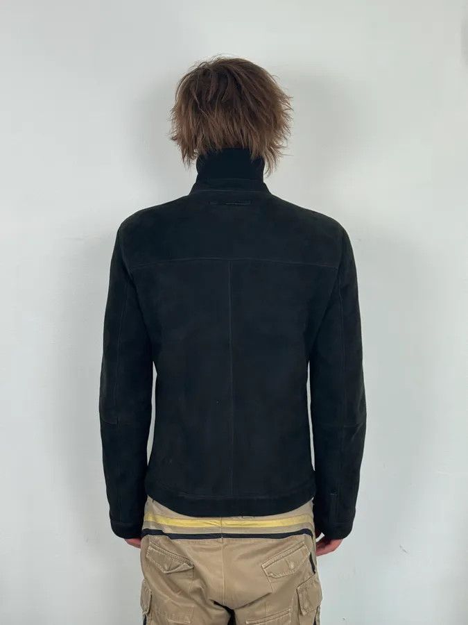 Prada AW2006 Prada Black Sheep Fur Suede Jacket Size US M / EU 48-50 / 2 - 3 Thumbnail