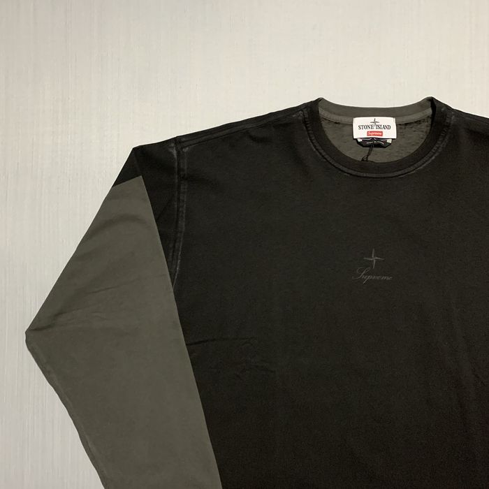 Supreme Supreme Stone Island Long Sleeve Tee | Grailed