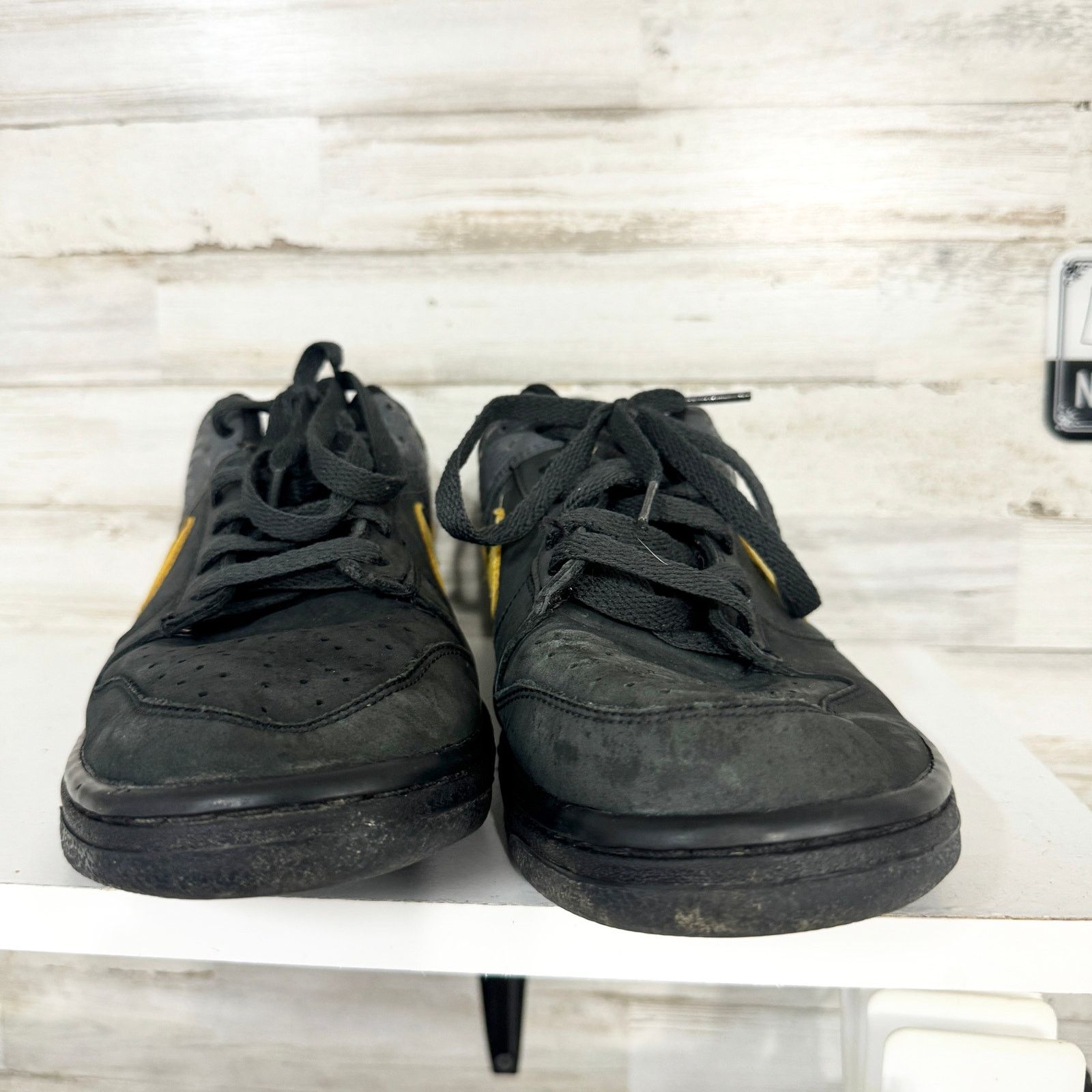 Nike Nike Dunk Low 6.0 Black/Gold Dart Sneakers, Size 9.5 Size US 9.5 / EU 42-43 - 3 Thumbnail