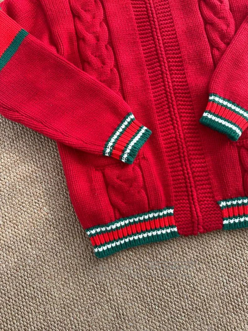 Gucci Gucci Twisted knitted zipper knitted sweater cardigan coat Size M / US 6-8 / IT 42-44 - 4 Thumbnail