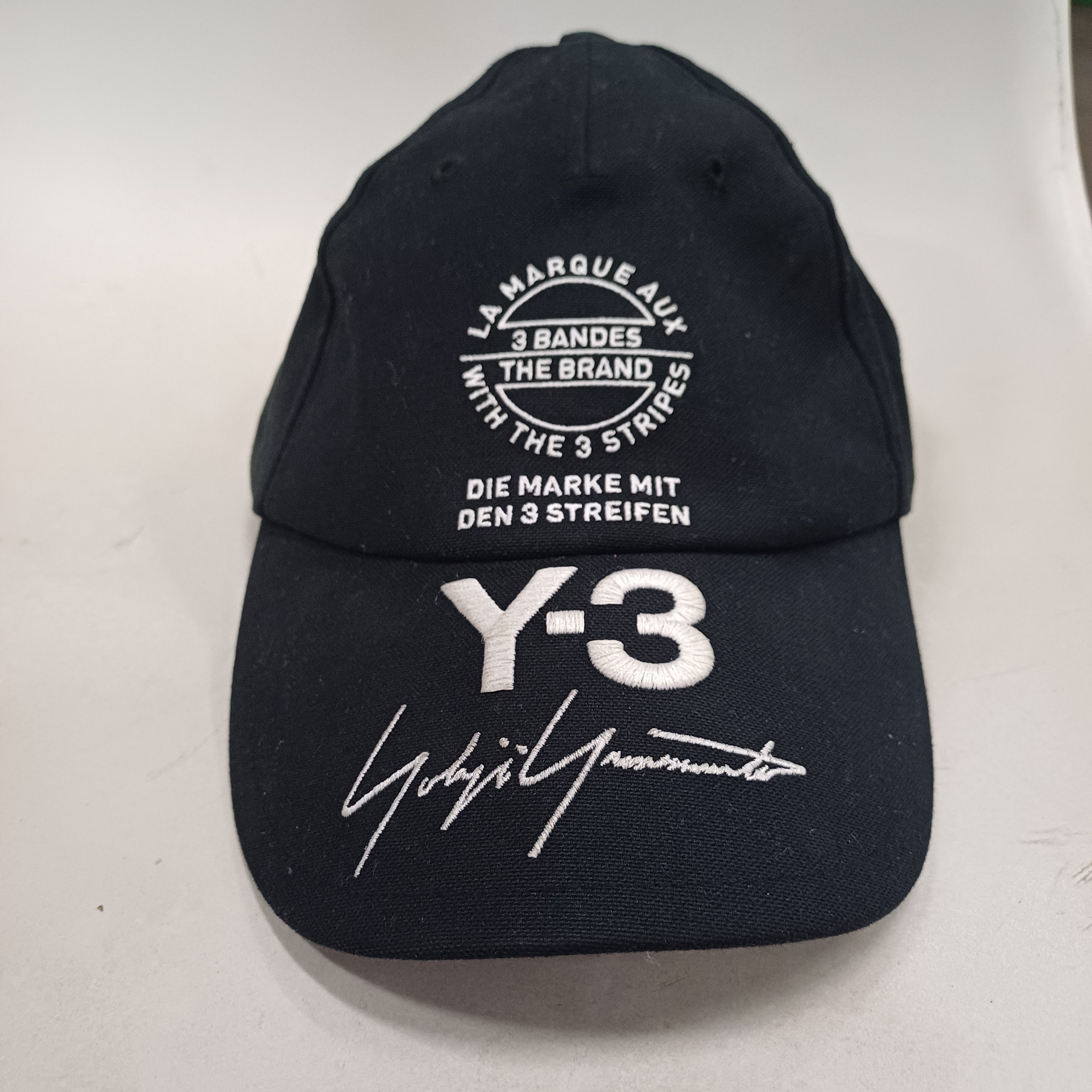 Adidas × Yohji Yamamoto Adidas Yohji Yamamoto Y3 Cap Size ONE SIZE - 1 Thumbnail