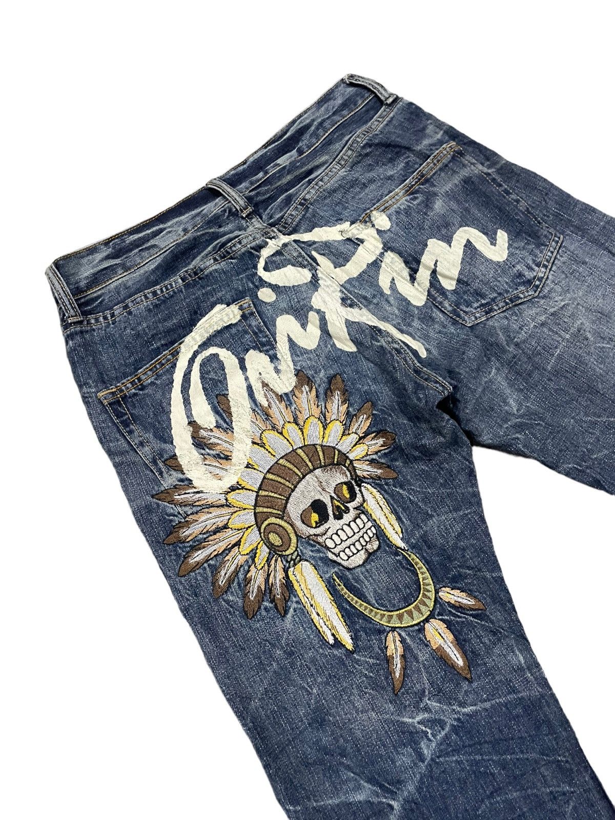 Japanese Brand Japanese Skull Generimo Oni Jeans Size US 30 / EU 46 - 5 Thumbnail