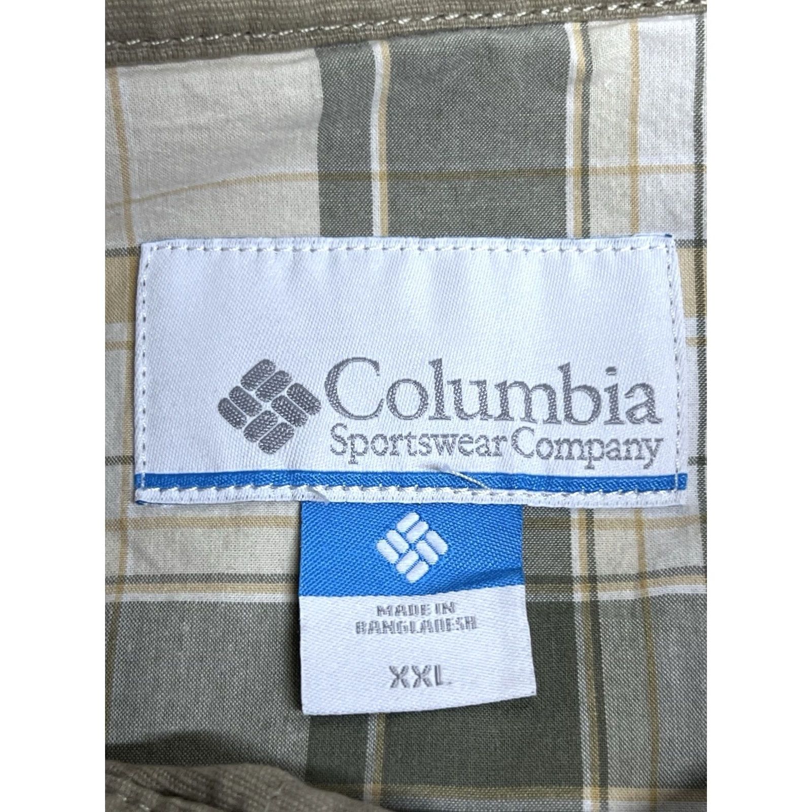 Vintage Columbia Field Jacket Mens Size 2XL Beige Plaid Lined Canvas Workwear Overcoat Jacket Size US XXL / EU 58 / 5 - 6 Thumbnail