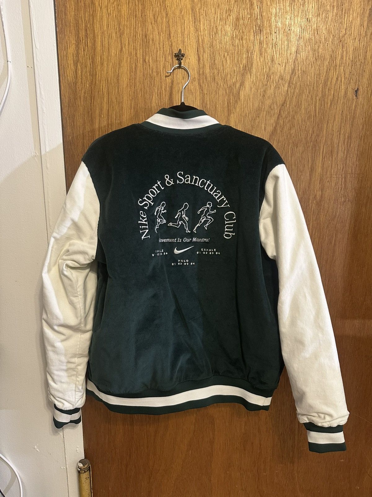 Nike Nike Corduroy Bomber Varsity Jacket Size US S / EU 44-46 / 1 - 2 Thumbnail