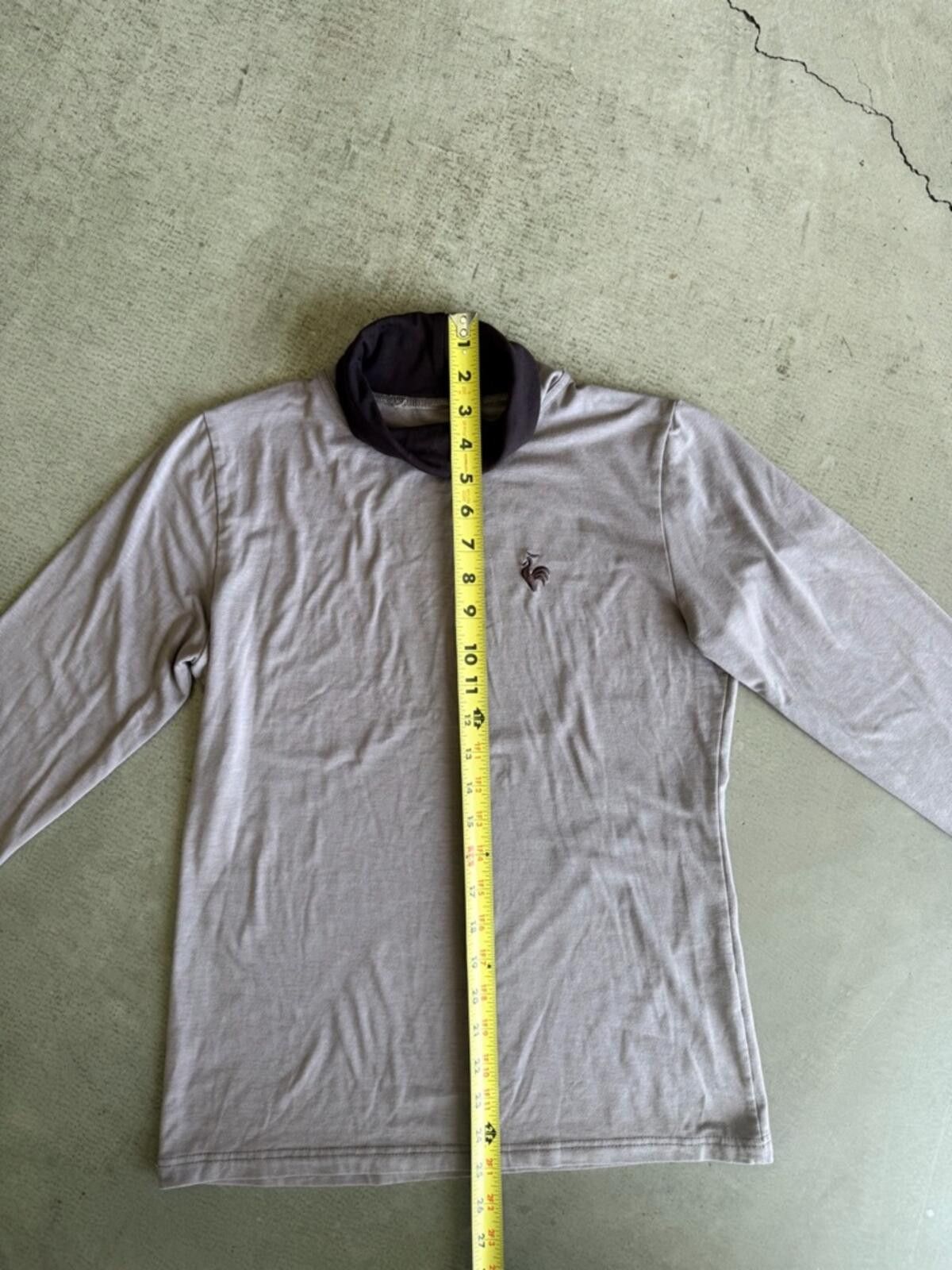 Le Coq Sportif Le Coq Sportif / Golf Turtleneck Top / Brown Size M / US 6-8 / IT 42-44 - 4 Thumbnail