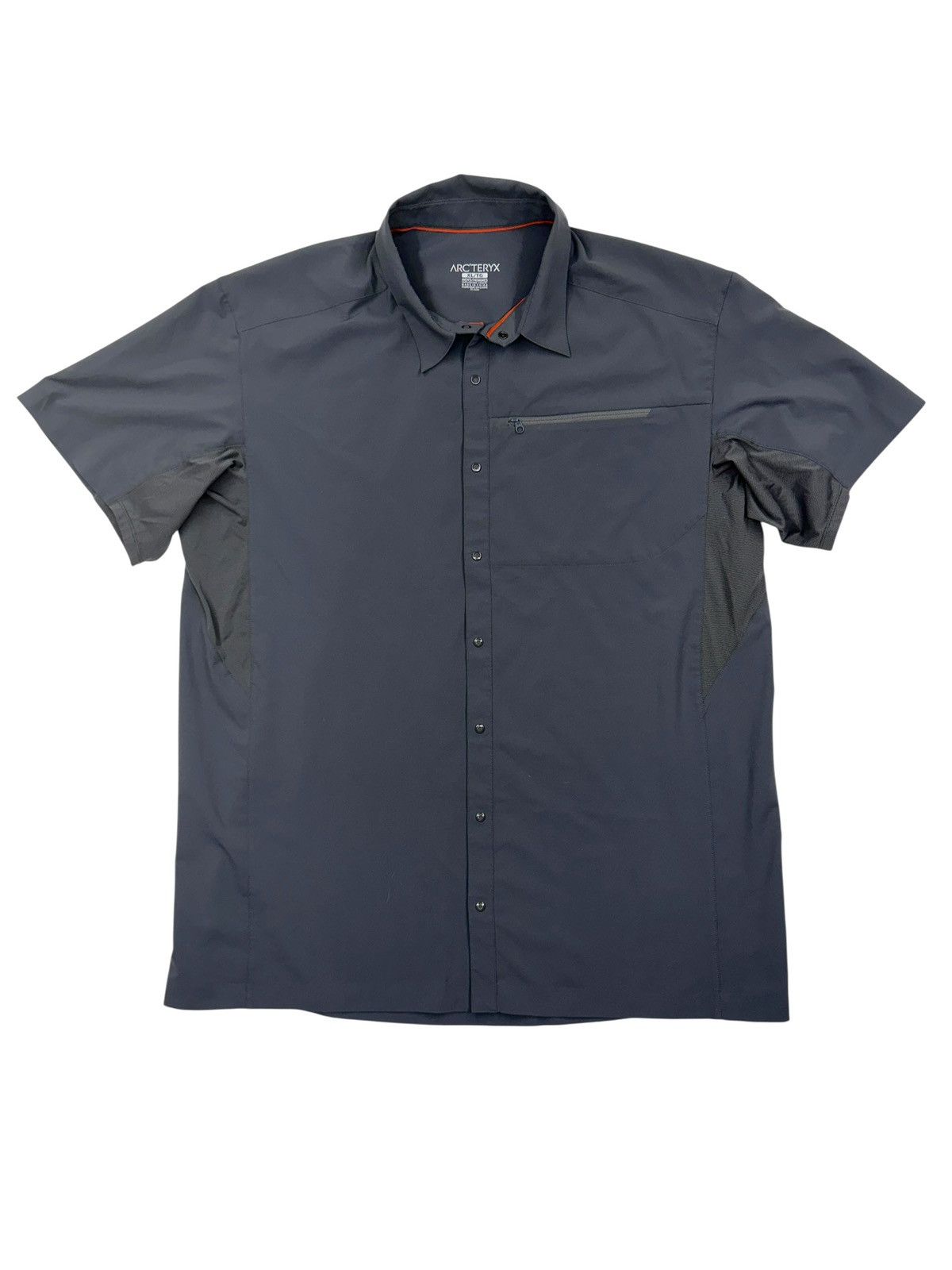 Arc'teryx Short Sleeve Snap Button Down Shirt Size US XL / EU 56 / 4 - 1 Thumbnail