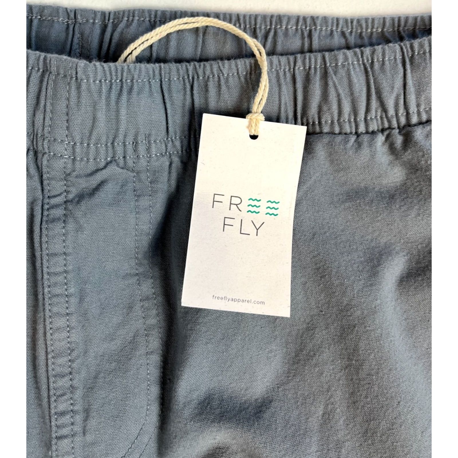 Vintage NWT Free Fly Men’s Stretch Canvas Shorts 7" Slate 2XL Casual Travel Cotton Blend 7" Inseam Mens Chino Shirt? Size US 39 - 6 Thumbnail