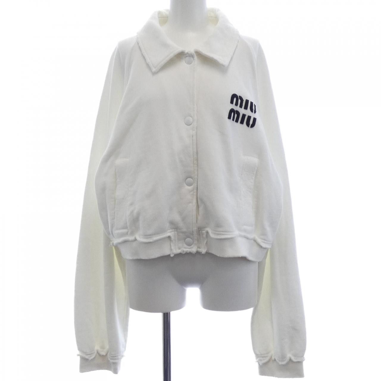 Miu Miu Miu Miu Jacket Cotton Outerwear MJL929 S231 12MI DUTY FREE for USA