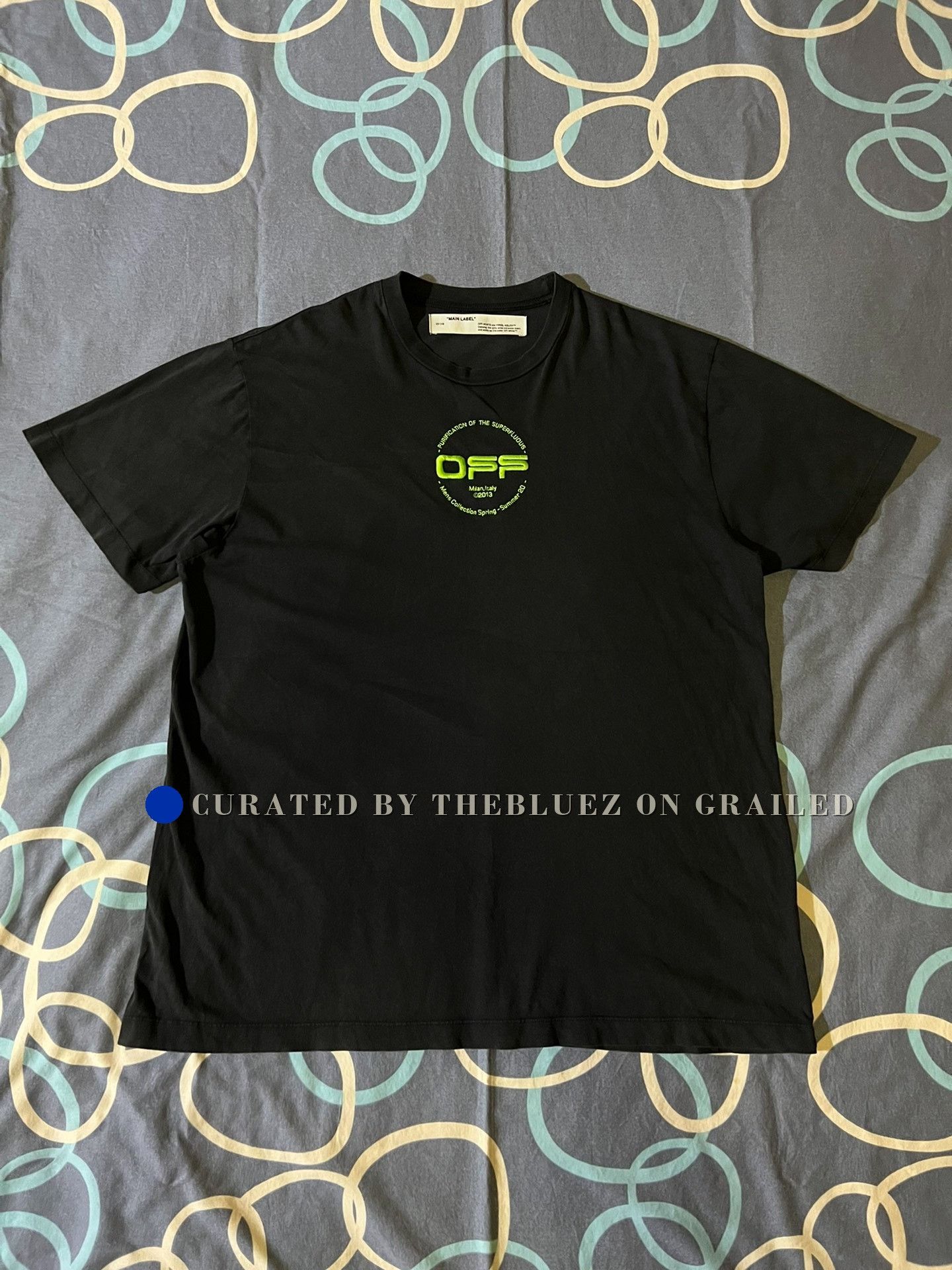 Off-White Off-White Classic Summon Hand Slogan T-Shirt Size US S / EU 44-46 / 1 - 1 Thumbnail
