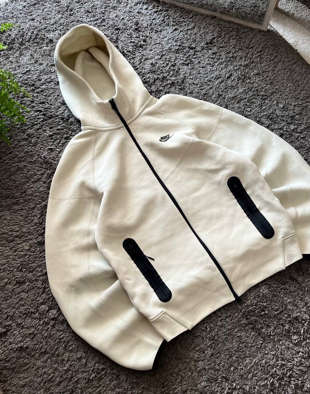 Nike × Vintage Nike Tech-Fleece Zip Streetwear Logo Swoosh Rare Size US M / EU 48-50 / 2 - 2 Thumbnail