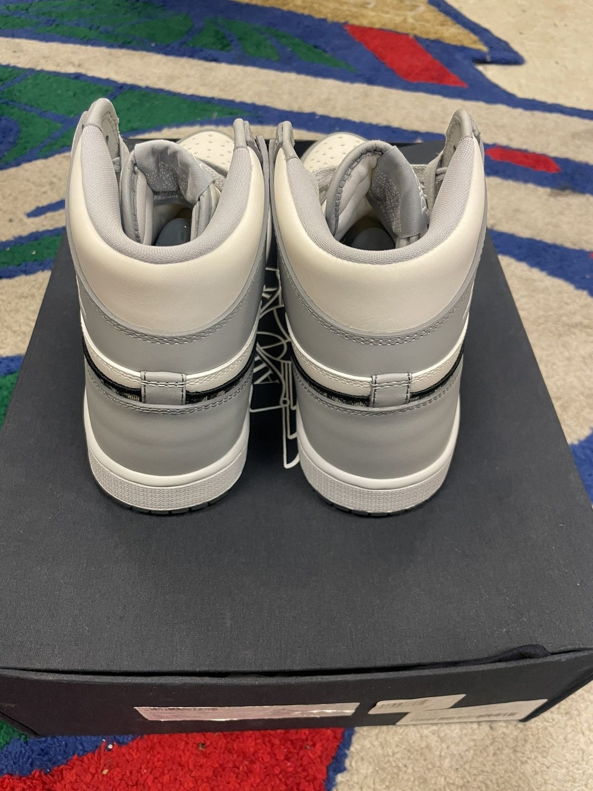 Dior × Nike Jordan 1 High Dior Size US 8.5 / EU 41-42 - 4 Thumbnail