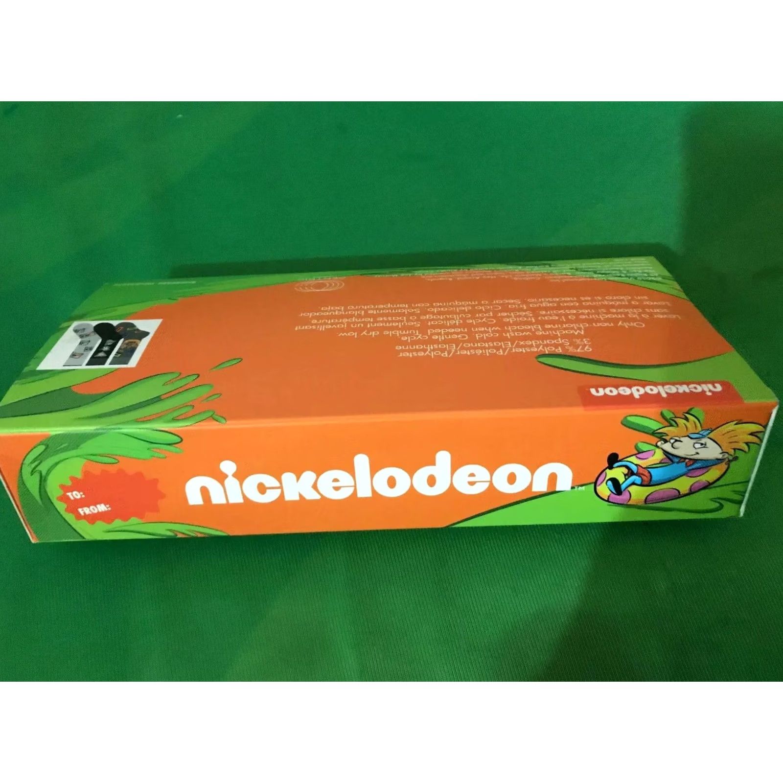 Nickelodeon NICKELODEON Best Hits Socks BoomBox Set 3 Pairs Crew Socks Men 6-12 Multicolor 3 Pairs Nickelodeon Best Hits Socks BoomBox Set Size ONE SIZE - 4 Thumbnail