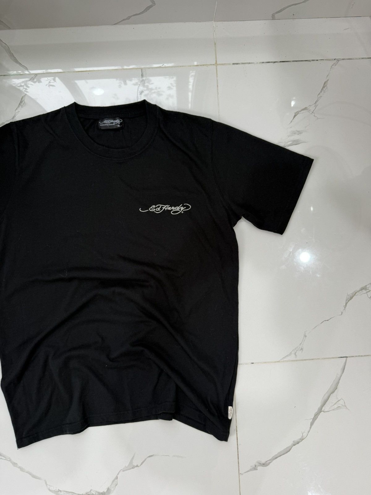 Ed Hardy 90’s ED HARDY RARE MULTI BIG BACK LOGO Y2K RETRO TEE TSHIRT Size US M / EU 48-50 / 2 - 4 Thumbnail