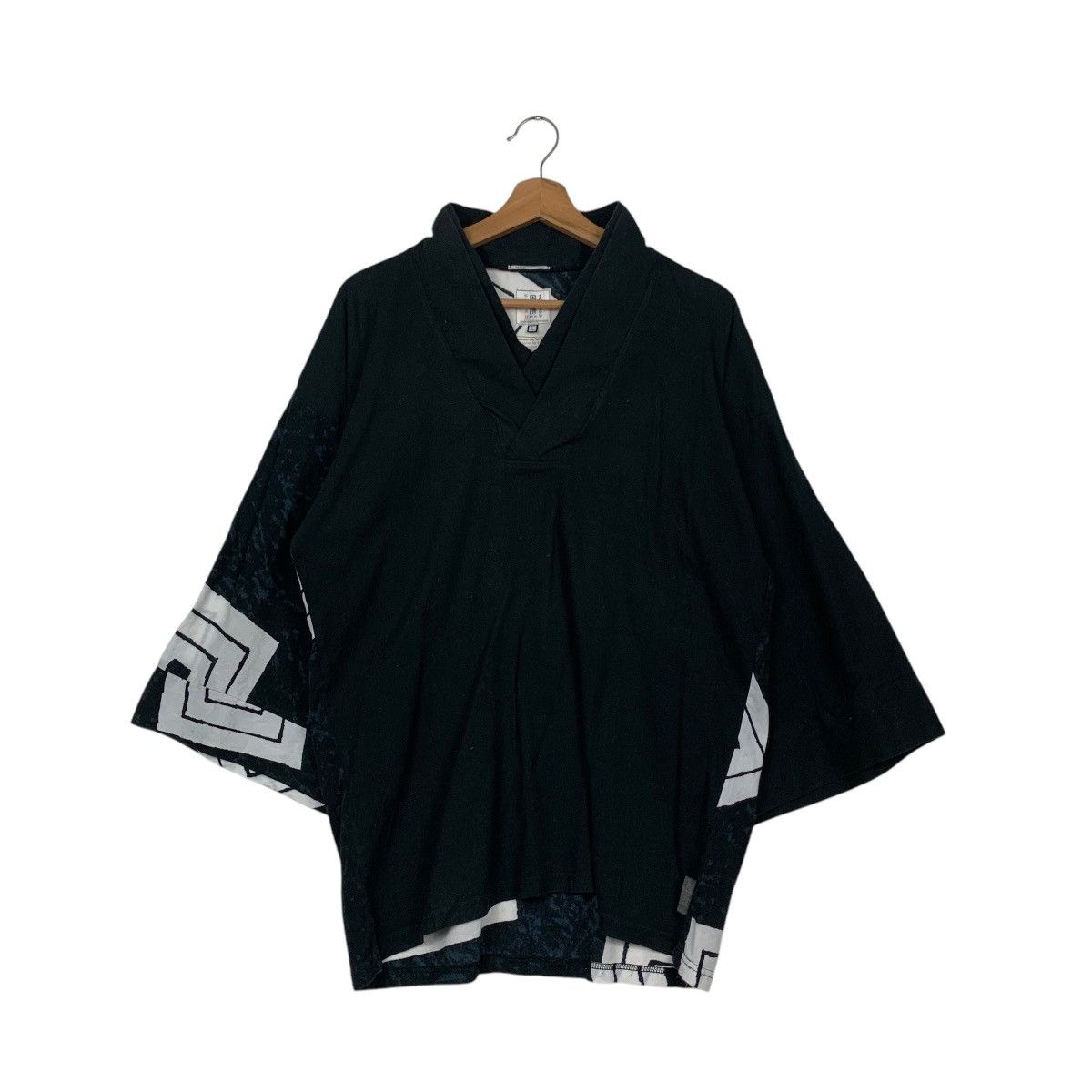 SOU SOU SOU SOU Gibao Pullover Kimono Shirt Made in Japan #2875-C130 Size US L / EU 52-54 / 3 - 1 Thumbnail