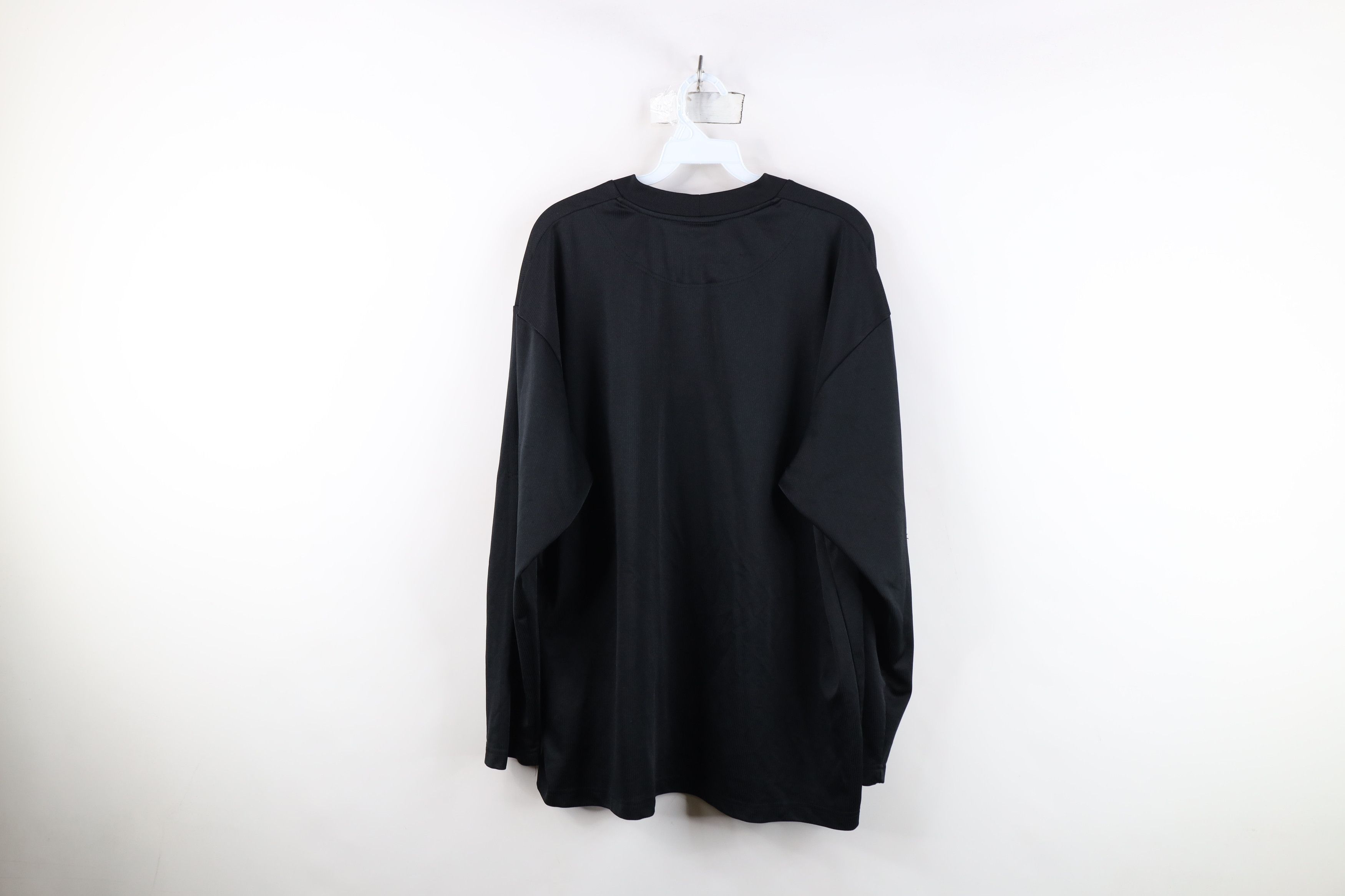 Nike Vintage 90s Y2K Nike Mini Swoosh Knit Long Sleeve T-Shirt Size US XL / EU 56 / 4 - 14 Thumbnail