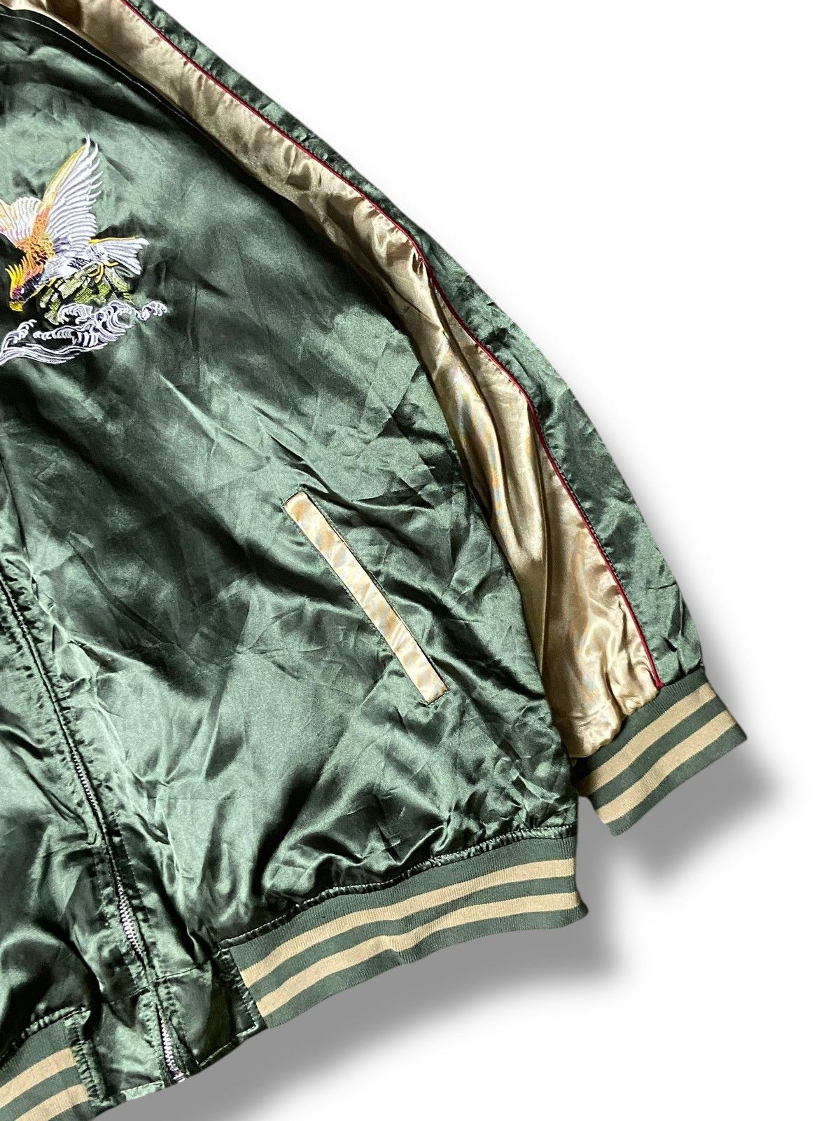 Japanese Brand Japanese Traditional Style Brand Sukajan Jacket (156) Size US XXL / EU 58 / 5 - 8 Thumbnail