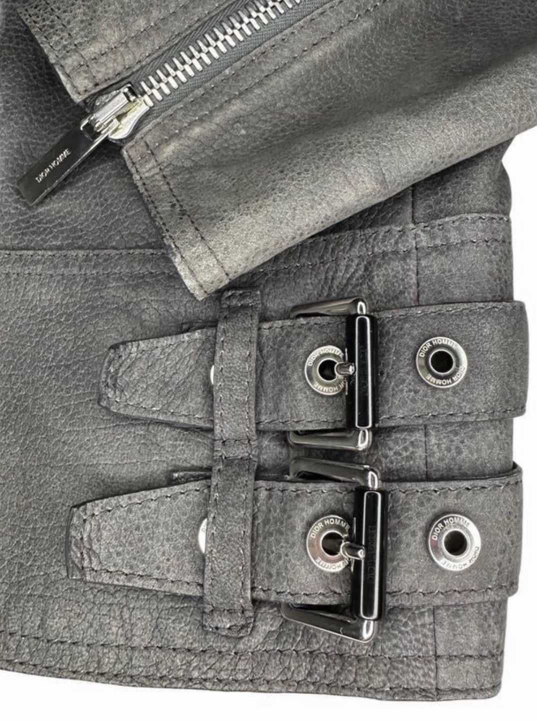 Dior Dior Kris Van Assche Leather Jacket Size US M / EU 48-50 / 2 - 4 Thumbnail