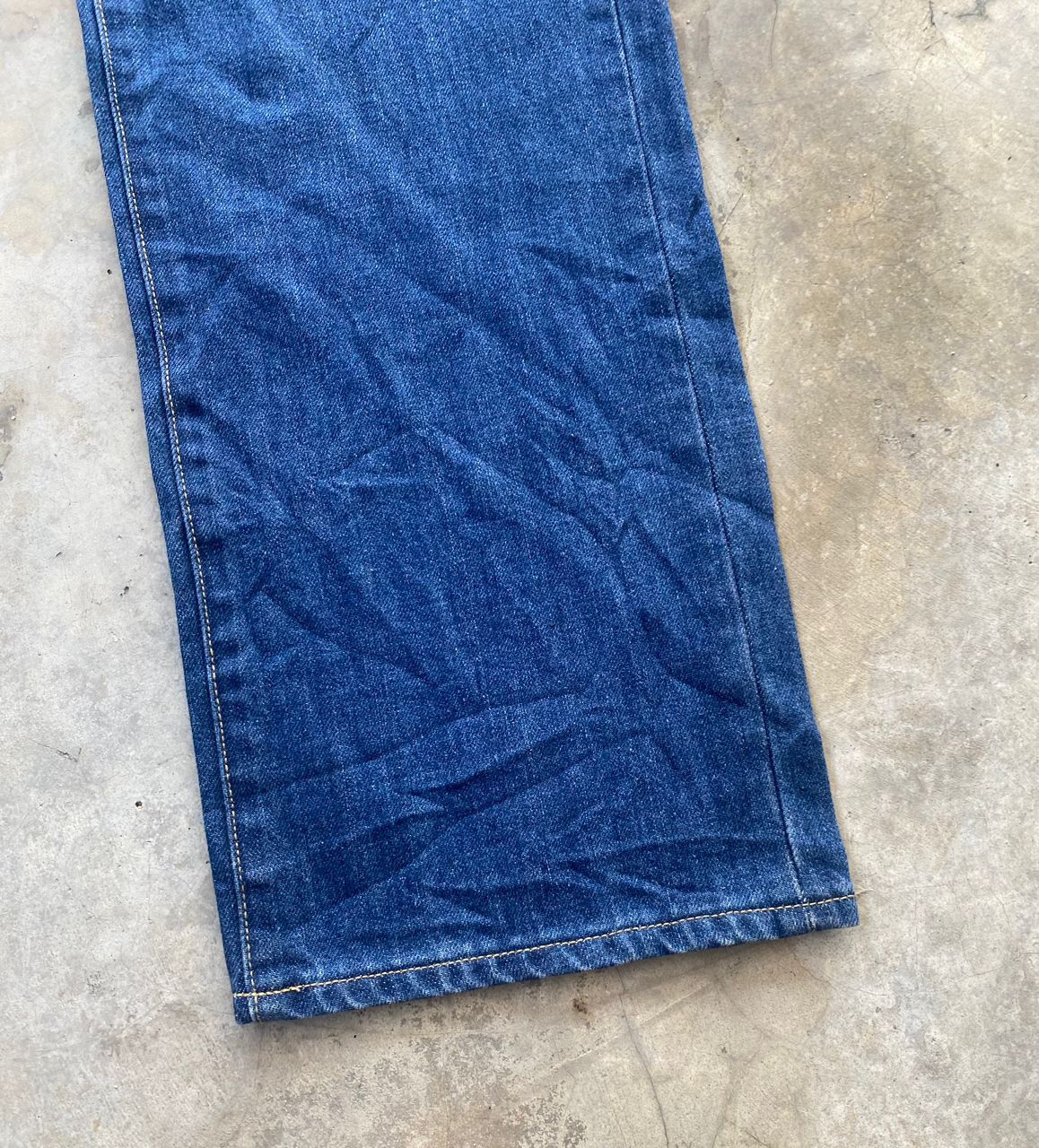 Japanese Brand 💥BEST OFFER💥VINTAGE UNIQLO JEANS FLARE DENIM Size US 36 / EU 52 - 9 Thumbnail