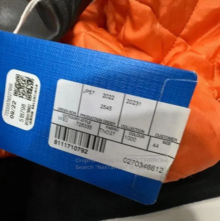 Balenciaga Balenciaga x Adidas Originals Black Zip Jacket. Size US M / EU 48-50 / 2 - 3 Thumbnail