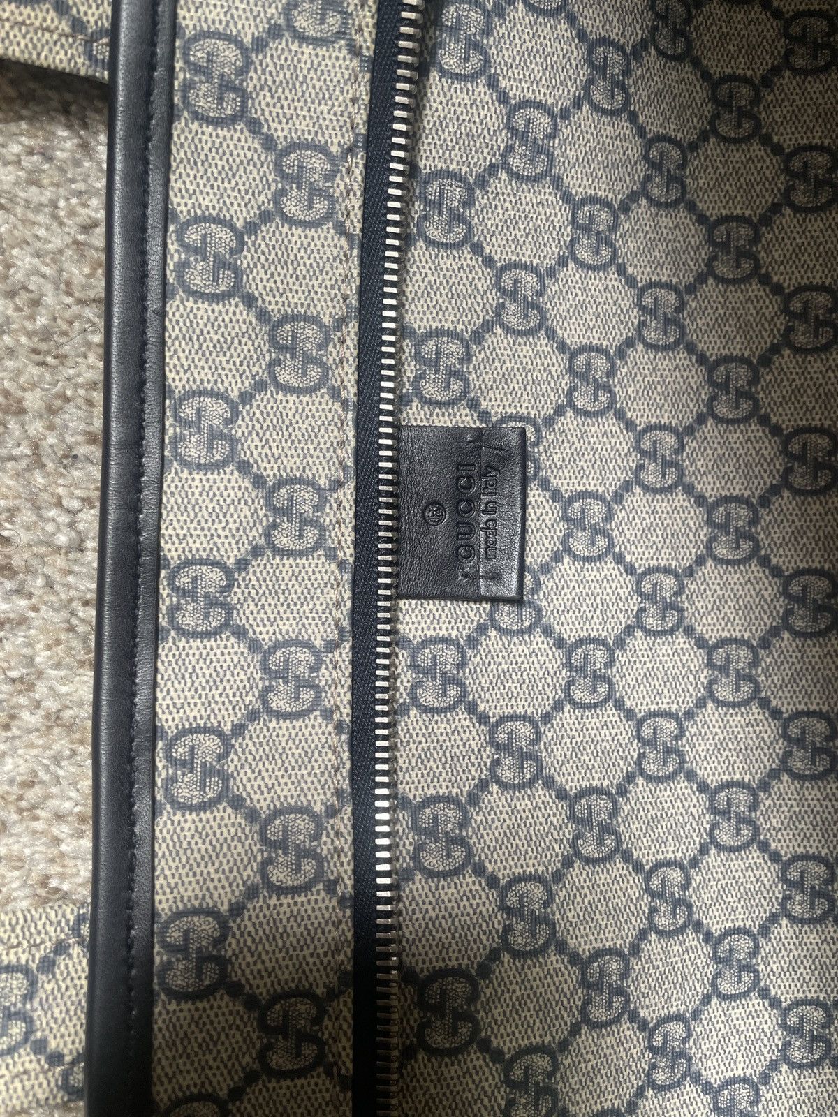 Gucci GUCCI Leather travel bag Size ONE SIZE - 9 Thumbnail