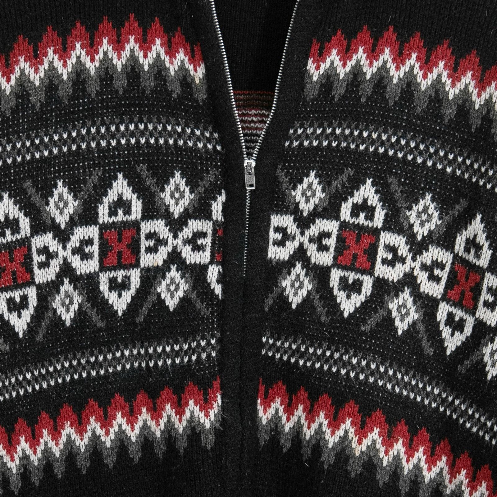 Puritan Vintage 60s Puritan Fair Isle Cardigan Sweater Mens Medium Size US M / EU 48-50 / 2 - 3 Thumbnail