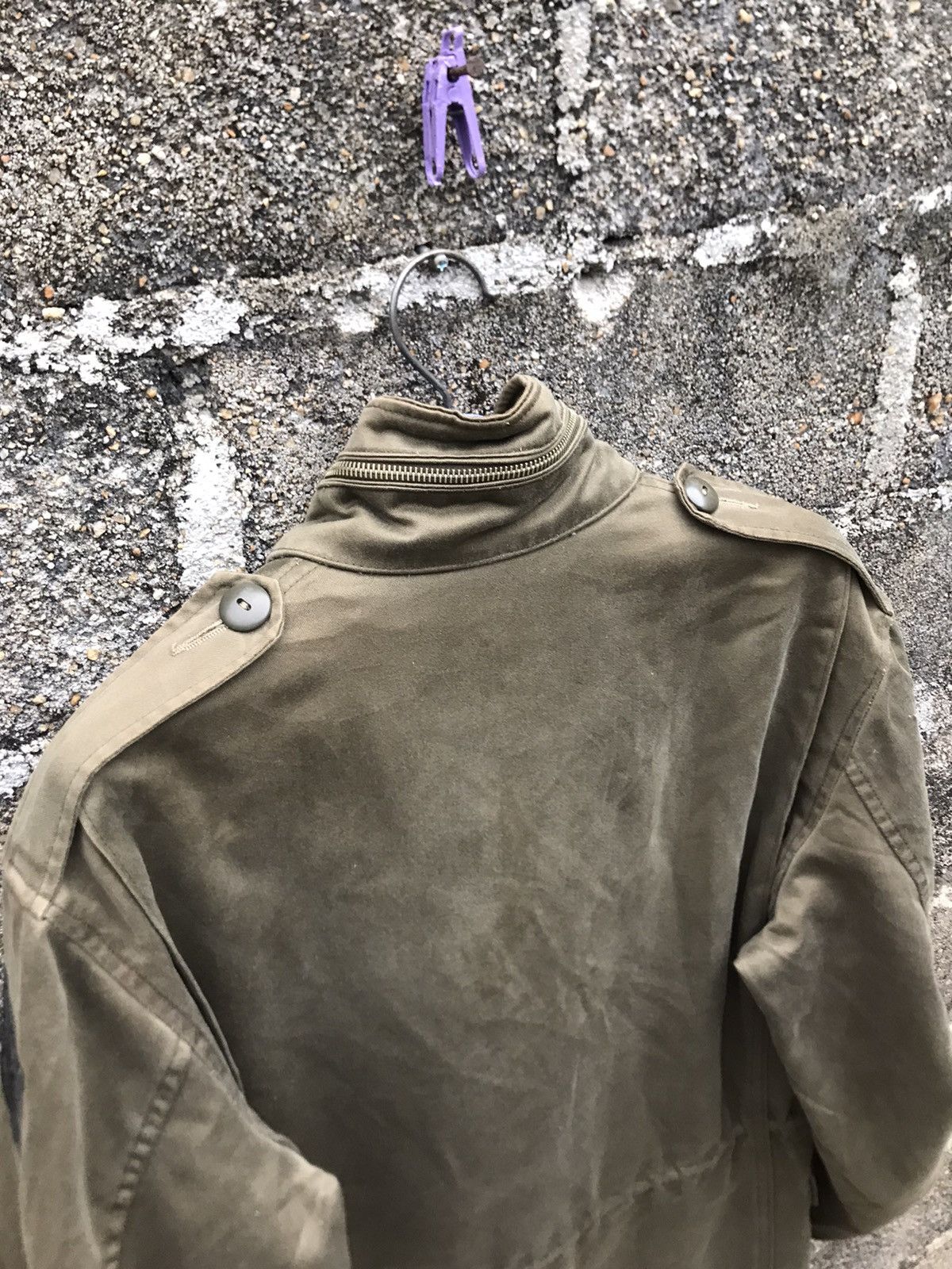 Vintage ⚡️Bundeswehr M-65 Vintage Army Litto Wein HBA 1985 Size US M / EU 48-50 / 2 - 19 Thumbnail