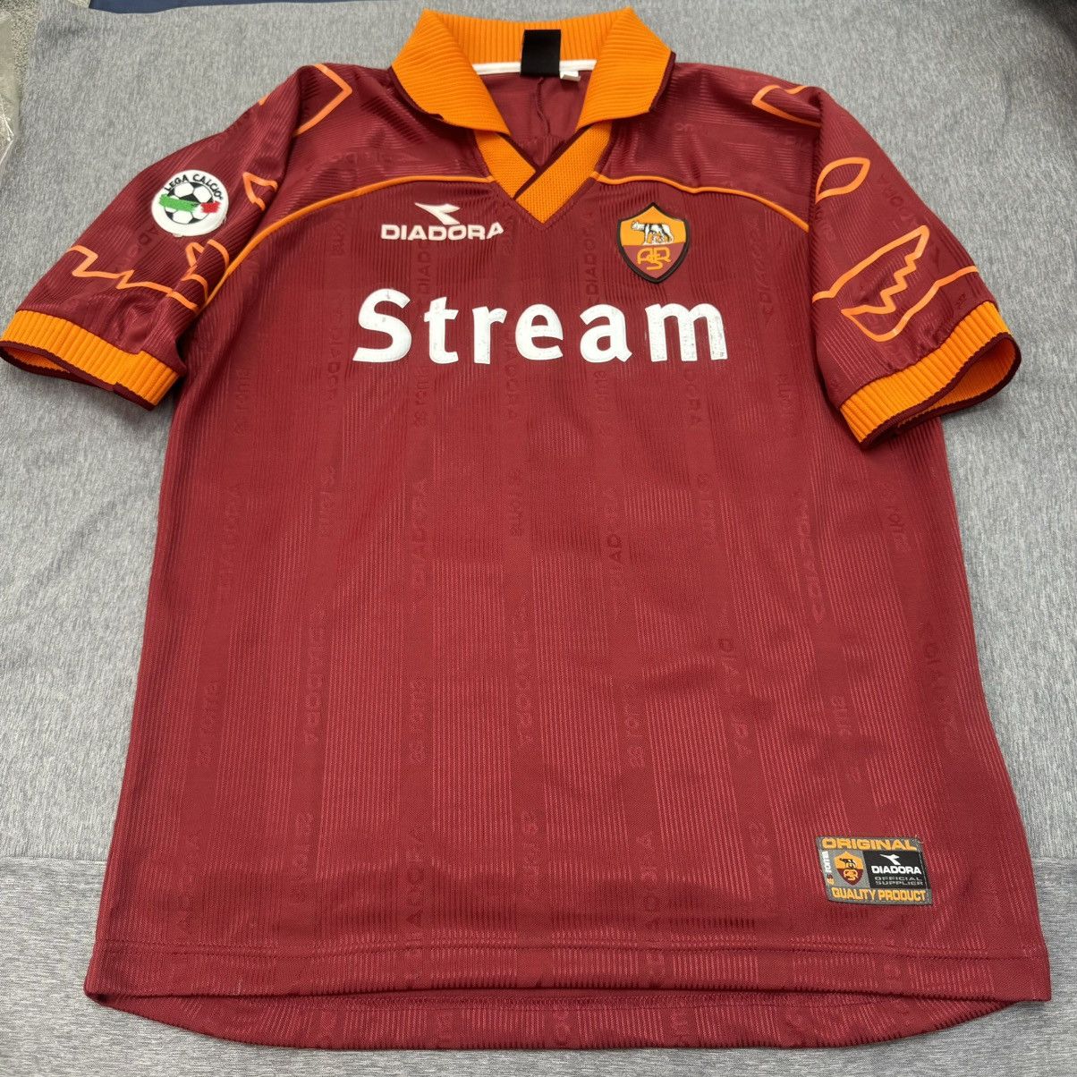 Diadora Roma 99/00 third away shirt #8 Nakata | Grailed