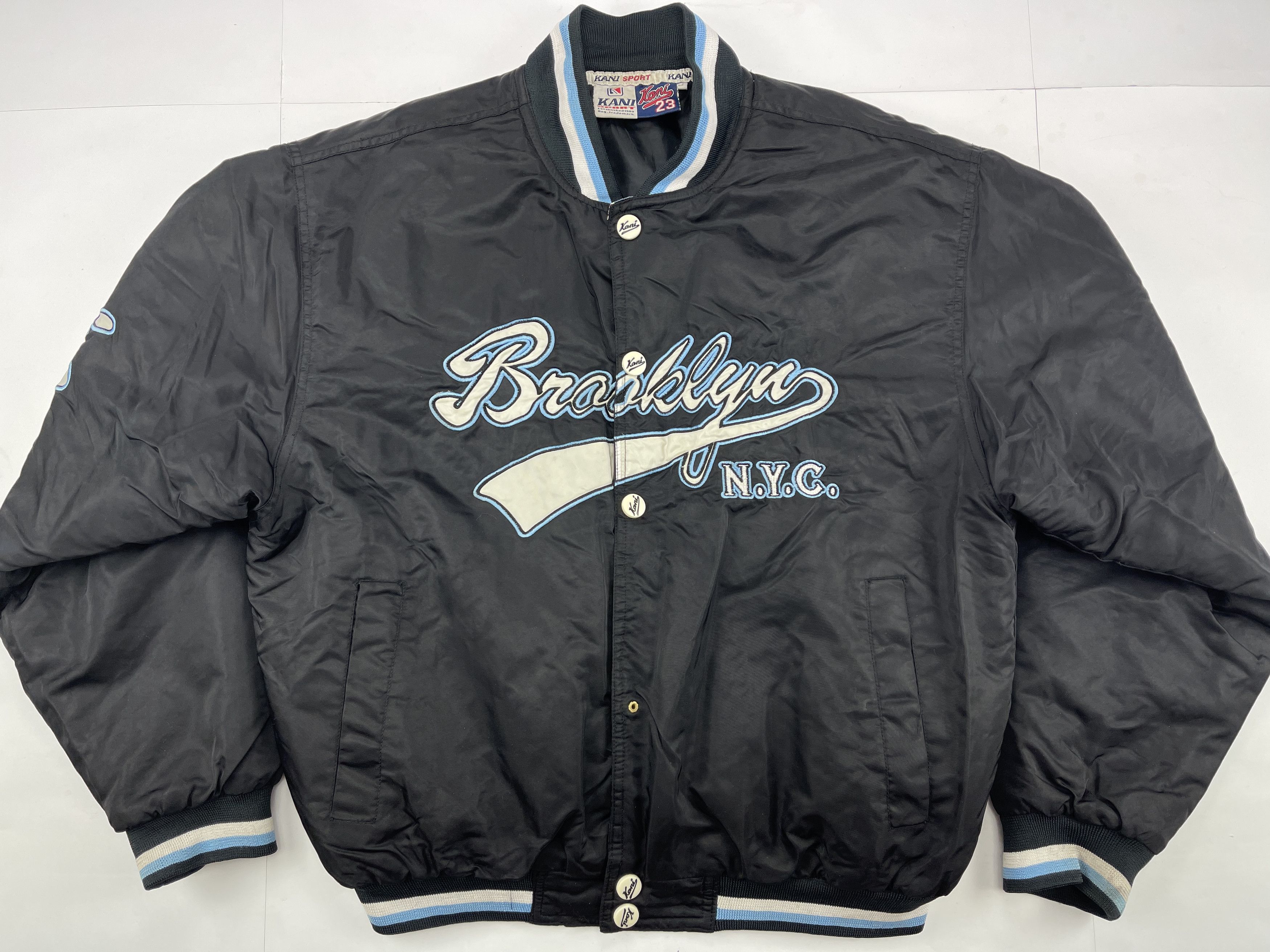 Karl Kani KARL KANI jacket, vintage bomber, 90s hip hop, 1990s, size M Size US M / EU 48-50 / 2 - 4 Thumbnail