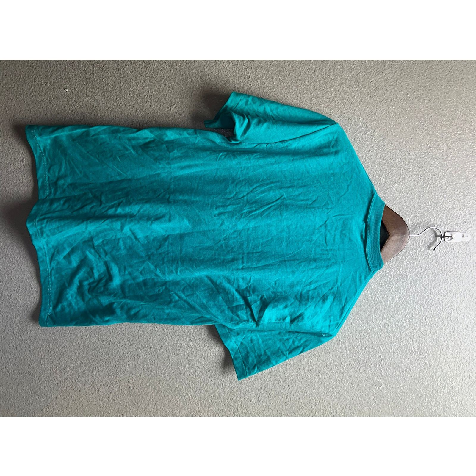 Jerzees Vintage Mouth Rushmore Shirt South Dakota Teal Tee 80s M Size US M / EU 48-50 / 2 - 8 Thumbnail
