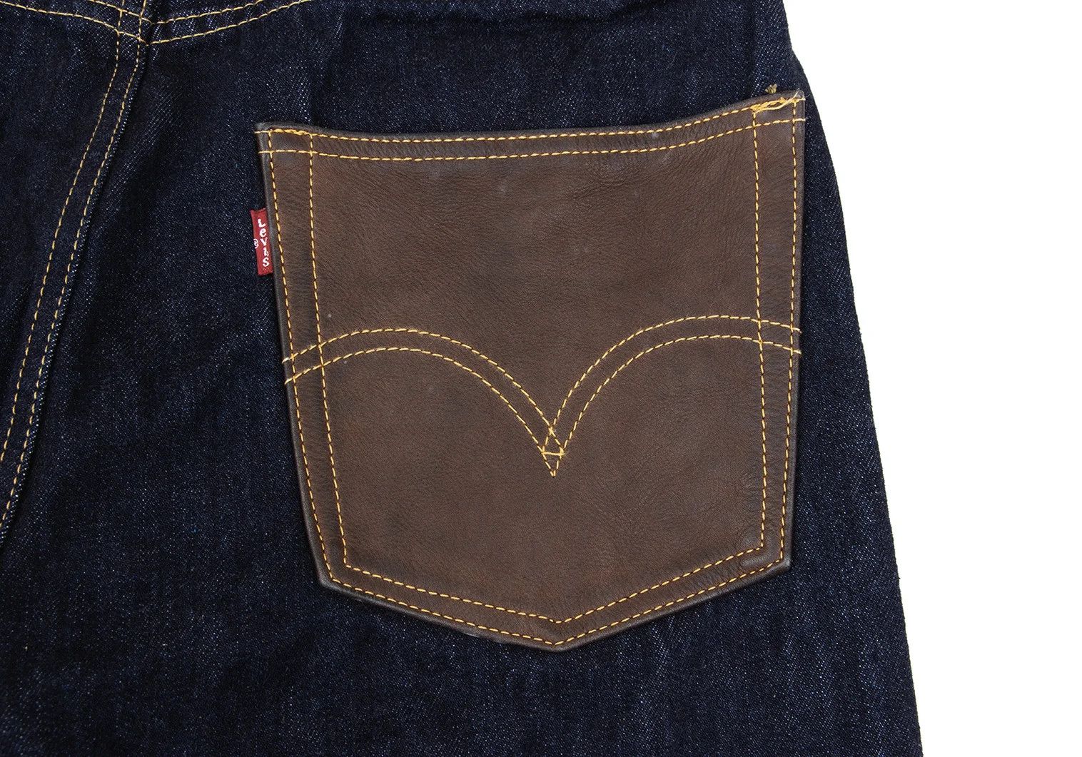 Junya Watanabe Indigo Denim Pants with Leather Patch Pocket Size US 36 / EU 52 - 14 Thumbnail