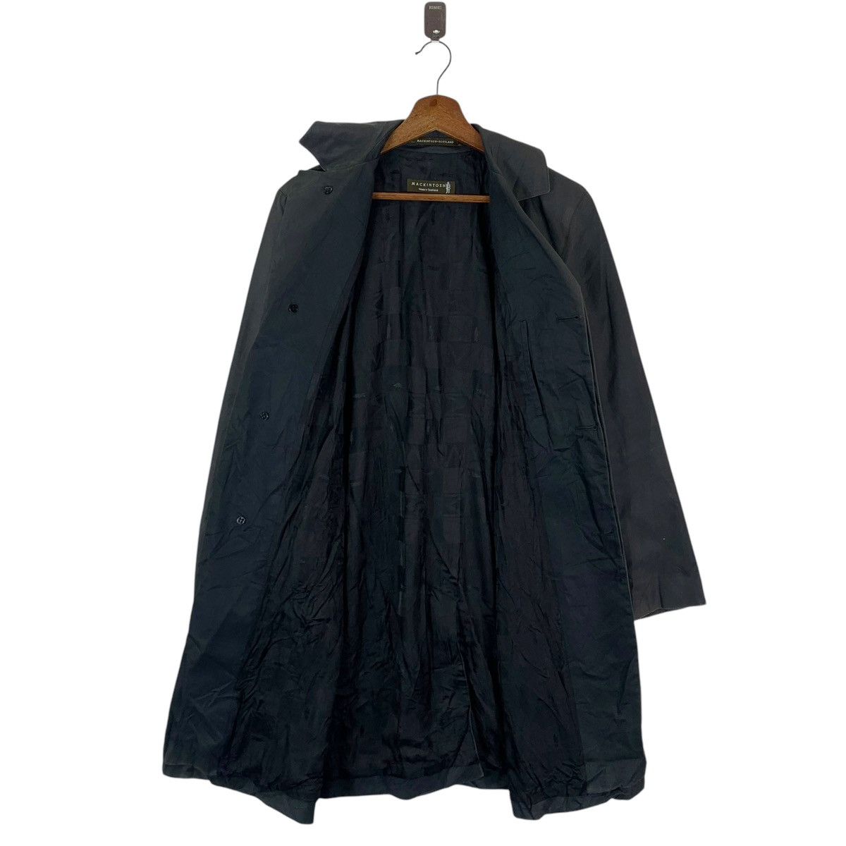 VINTAGE MACKINTOSH SCOTLAND OVERCOAT JACKET FADED