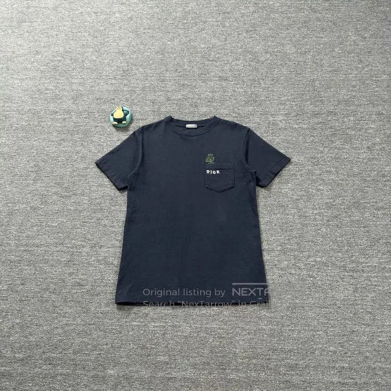 Dior Dior Men's Blue Cotton T-shirt . Size US XS / EU 42 / 0 - 1 Thumbnail