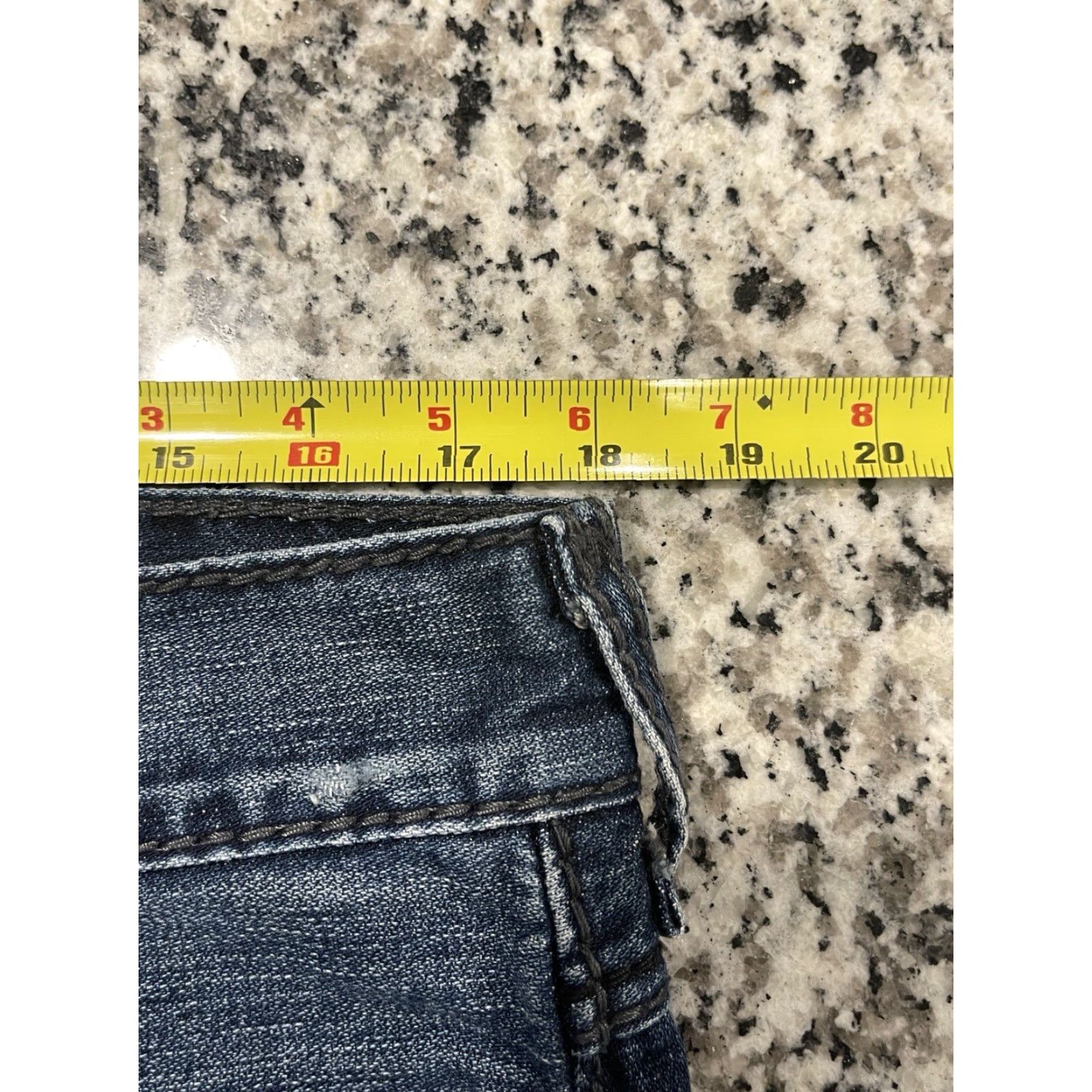 True Religion VINTAGE True Religion Jeans Mens 36x32 Blue Denim Ricky Giant Big T Made In USA Main Selling Point: Brand/Classic Size US 36 / EU 52 - 5 Thumbnail