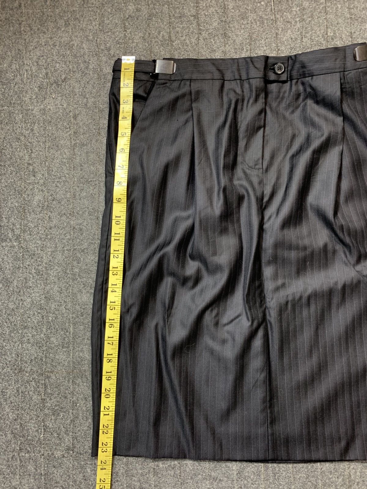 Maison Margiela Maison Martin Margiela MM4 Pencil Stripe Skirt Office Wear Size 34" / US 12 / IT 48 - 11 Thumbnail