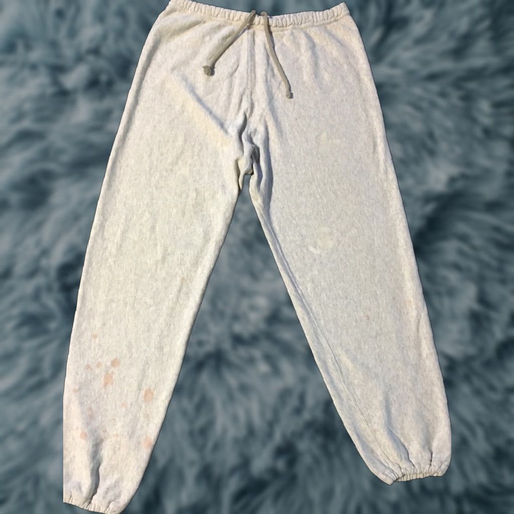 Vintage VINTAGE American Vintage PFU Sweatpants Mens M Gray Distressed Irregular Military 70s 80s Grunge PE Sweatpants Size US 31 - 1 Thumbnail