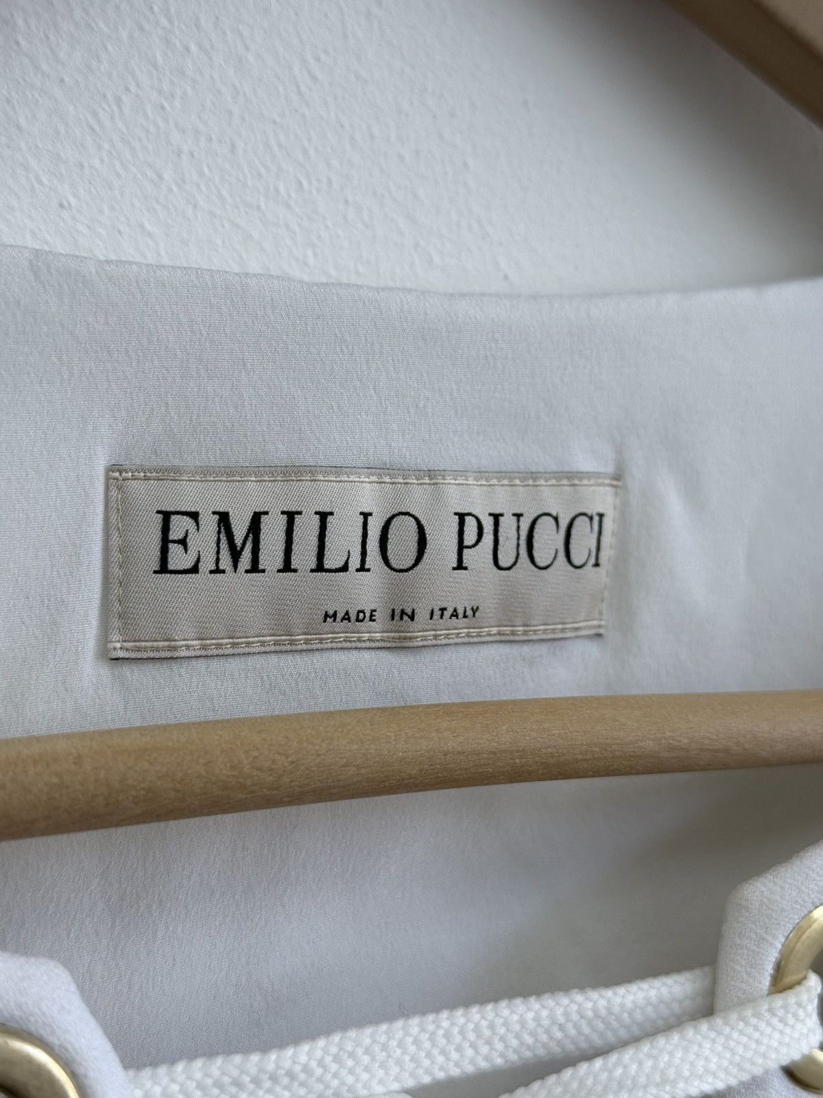 Emilio Pucci Emilio Pucci White Mini Dress Size 46 Size L / US 10 / IT 46 - 3 Thumbnail