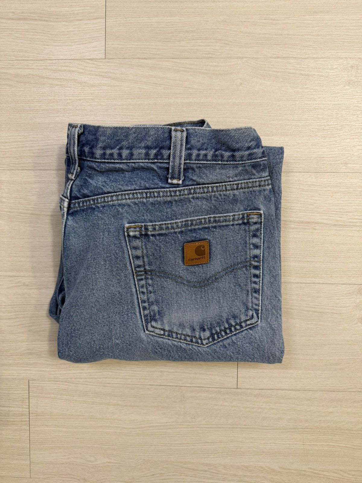 Carhartt Vintage Light Wash Relaxed Fit Jeans
