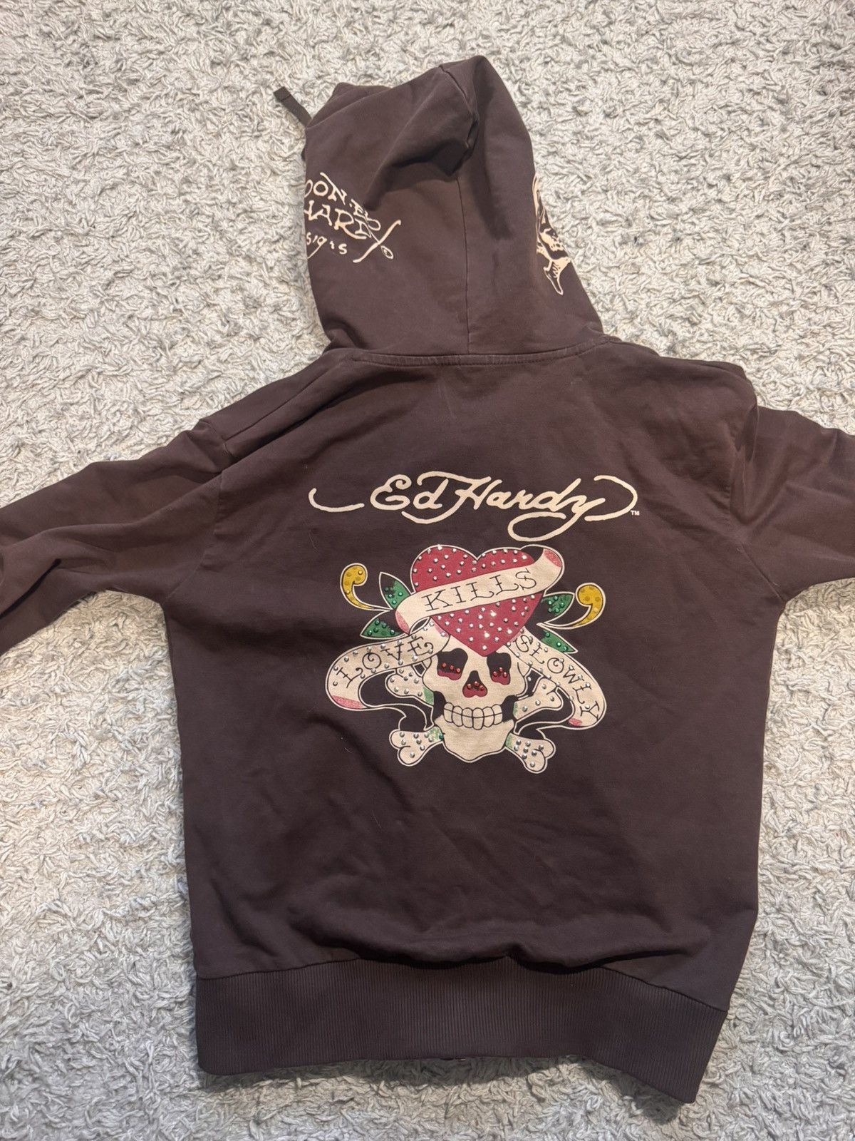 Ed Hardy Ed Hardy zip up hoodie Size XL / US 12-14 / IT 48-50 - 5 Thumbnail