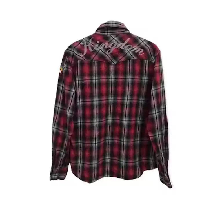 Flannel Japanese Brand Vache Plaid tartan Flannel Shirt 👕 Size US S / EU 44-46 / 1 - 8 Thumbnail