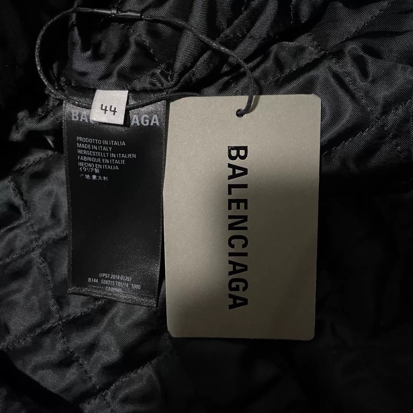 Balenciaga Balenciaga Embroidered Logo Wool Zip Jacket Size 44 Size M / US 6-8 / IT 42-44 - 4 Thumbnail