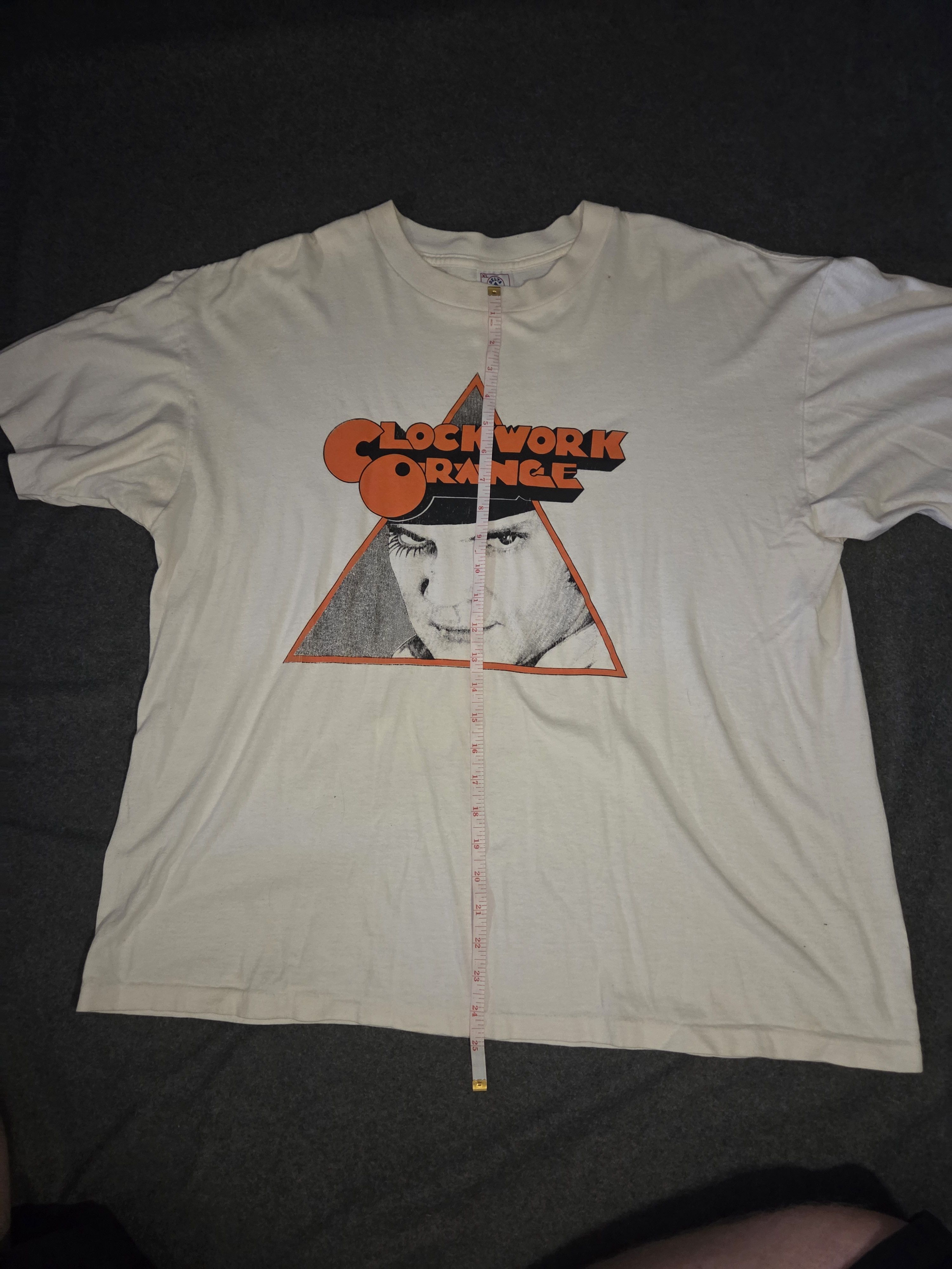 Delta A Clockwork Orange Vintage Original Tee XL Excellent Cond Size US XL / EU 56 / 4 - 4 Thumbnail