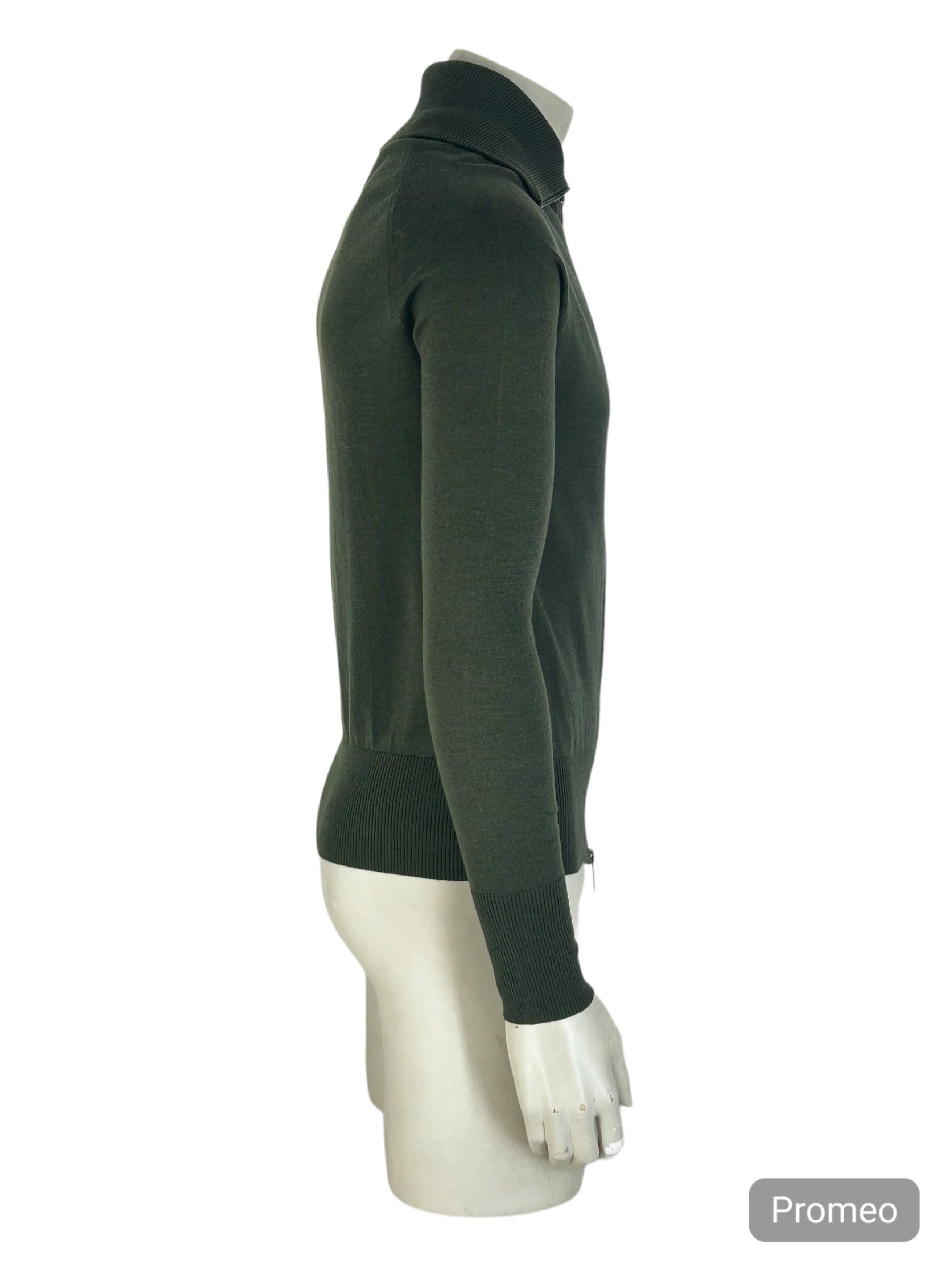 John Galliano John Galliano Fine Gauge Knitted Zip Through Cardigan Size US M / EU 48-50 / 2 - 2 Thumbnail