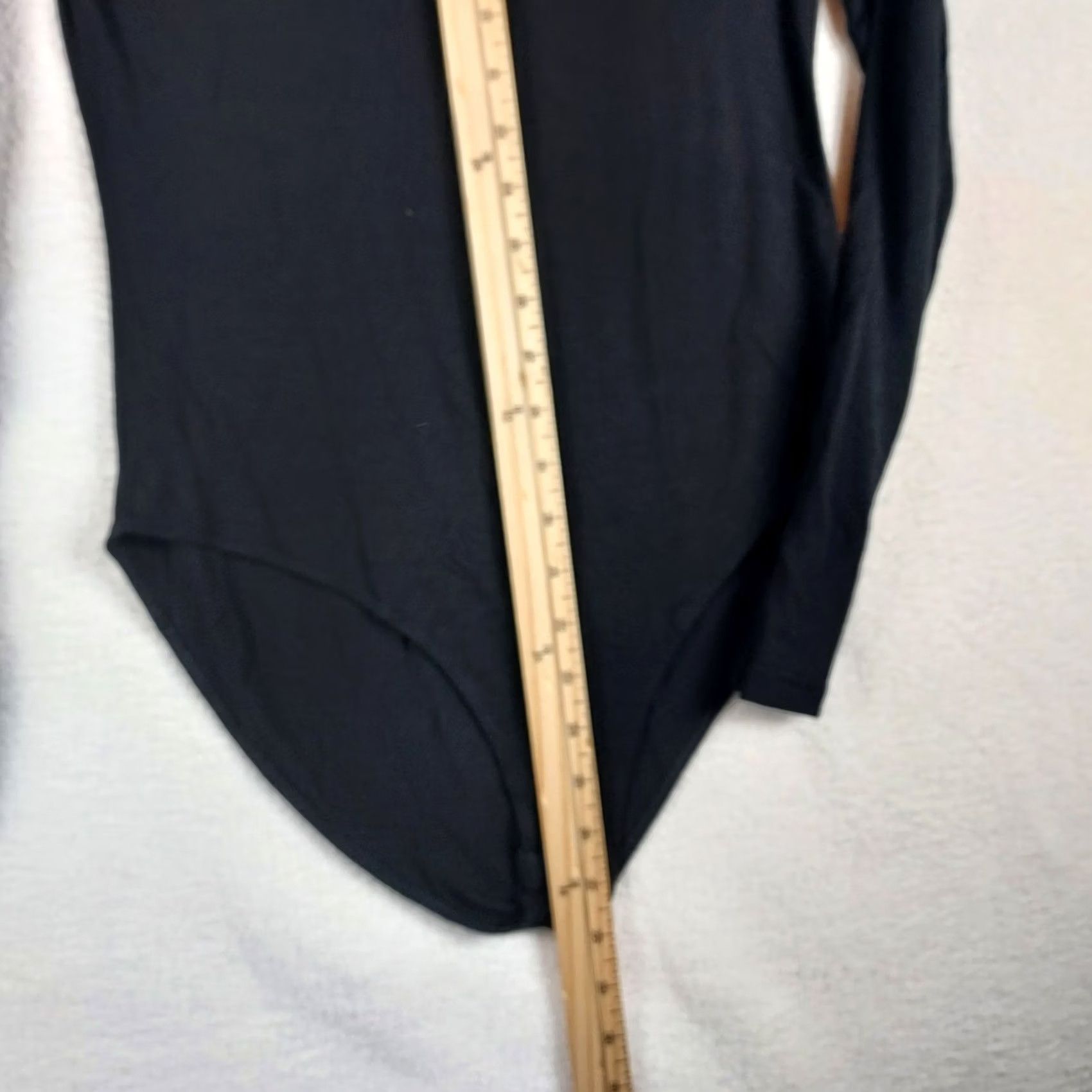 Mango MANGOPOP Mock Turtleneck Long-Sleeve Bodysuit Black M Womens Snap Closure One-Piece Bodysuit Fashion MangoPOP Bodysuit Regular Size M Black Womens Size M / US 6-8 / IT 42-44 - 3 Thumbnail