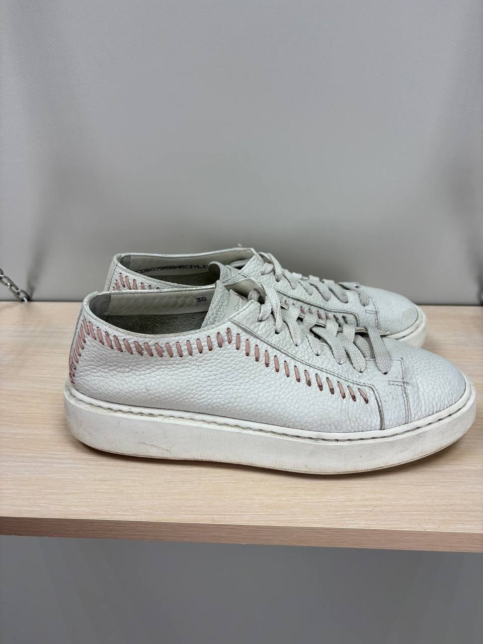 Designer × Santoni Womens sneakers Santoni Size 38 Color White Size US 8 / IT 38 - 11 Thumbnail