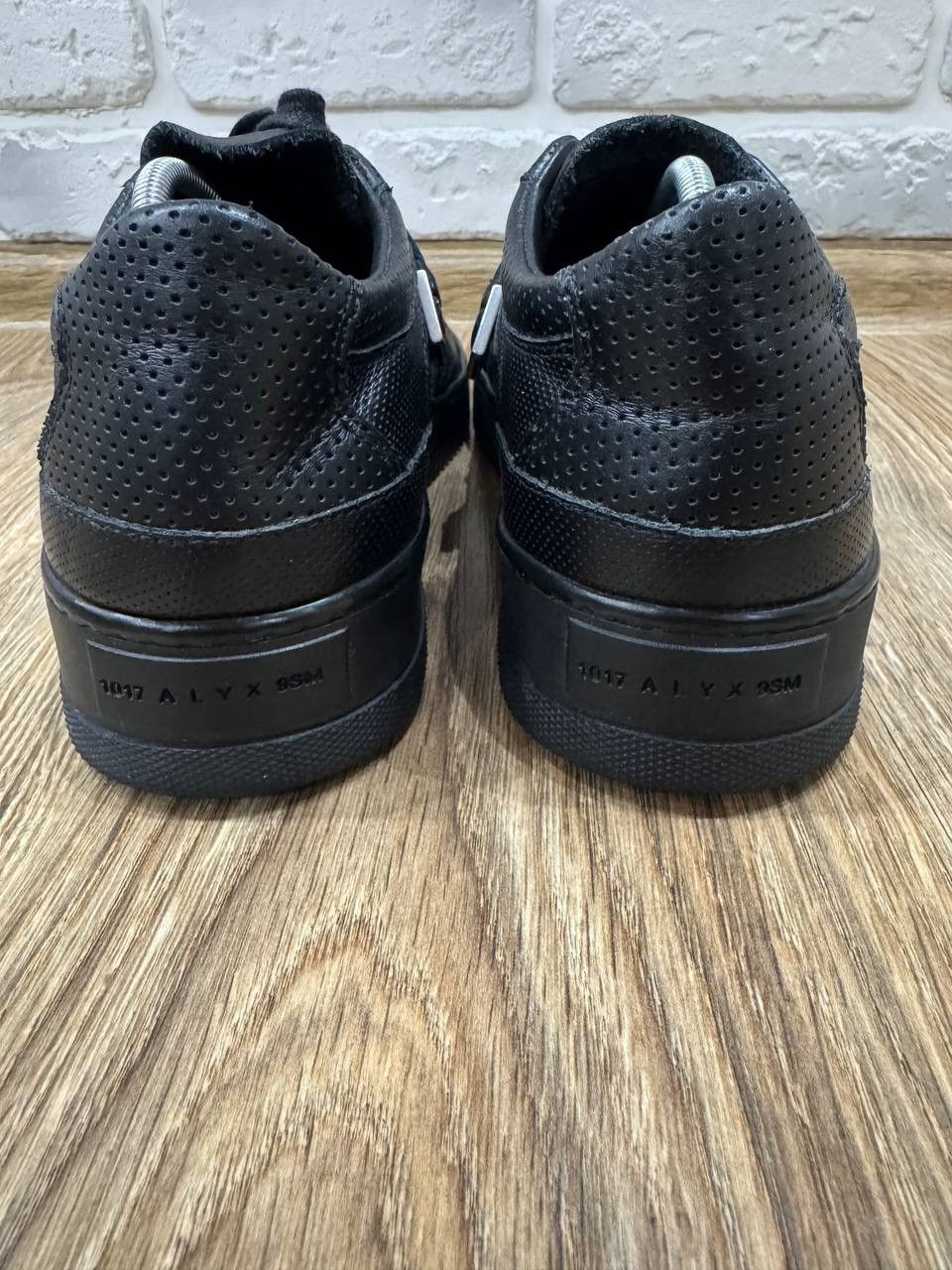 1017 ALYX 9SM 1017 ALYX 9SM Black Leather Buckle Sneakers Size US 8.5 / EU 41-42 - 8 Thumbnail