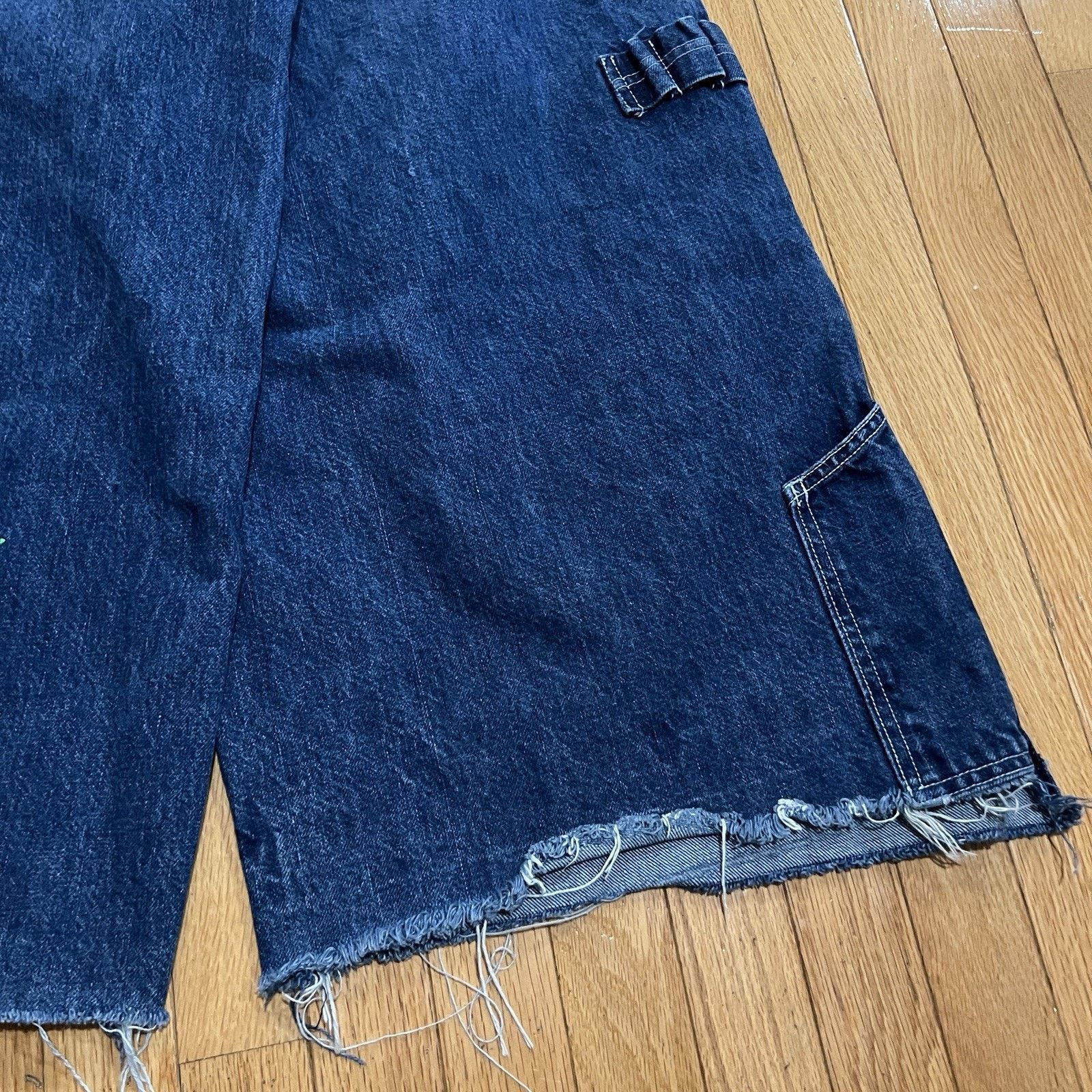 JNCO 90s USA made Vintage GAT Flare Baggy Denim Pants Rave Y2K Size US 34 / EU 50 - 10 Thumbnail