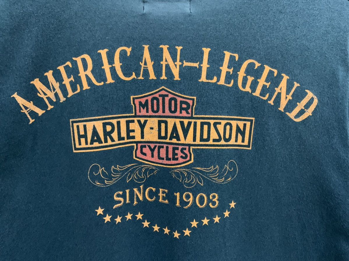 Harley Davidson Vintage Y2K Harley Davidson Motorcycles Faded T Shirt Size US L / EU 52-54 / 3 - 5 Thumbnail